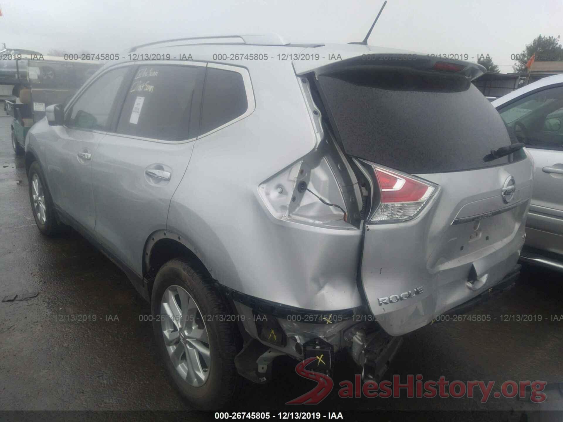 JN8AT2MT1GW013637 2016 Nissan Rogue