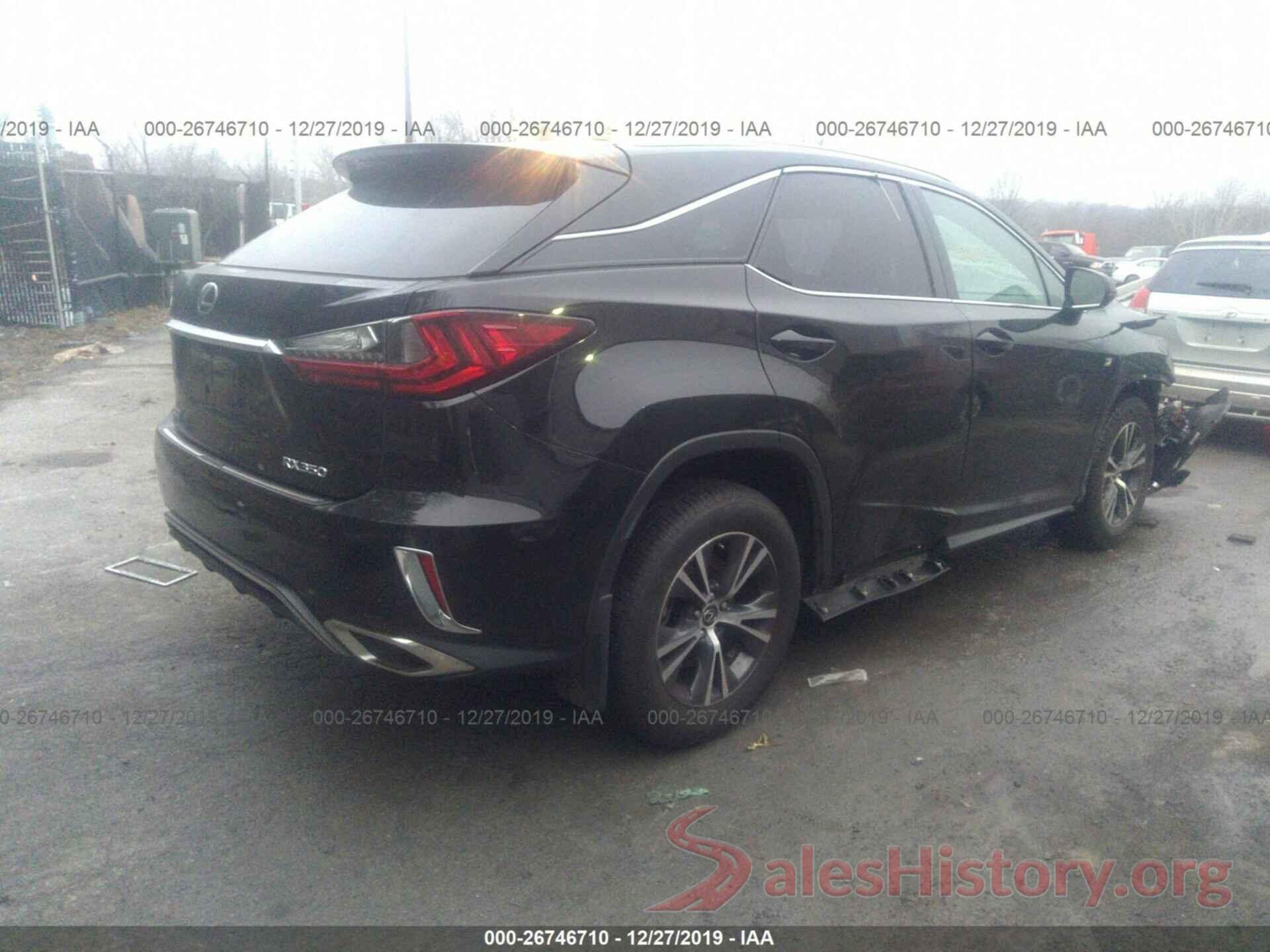 2T2BZMCA6GC031047 2016 Lexus RX