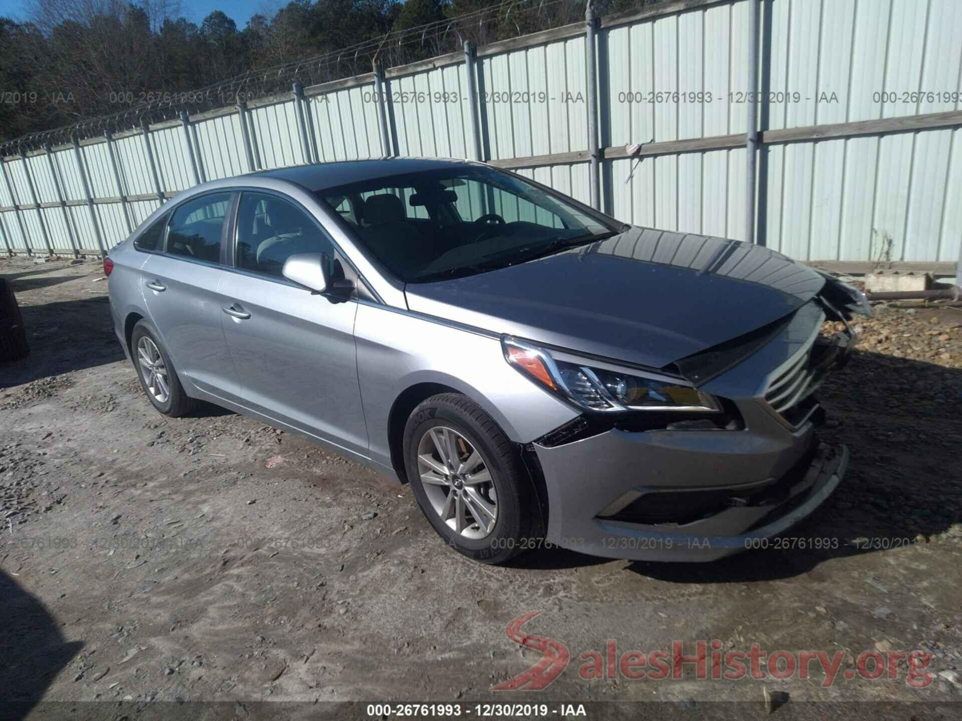 5NPE24AF0HH534222 2017 Hyundai Sonata