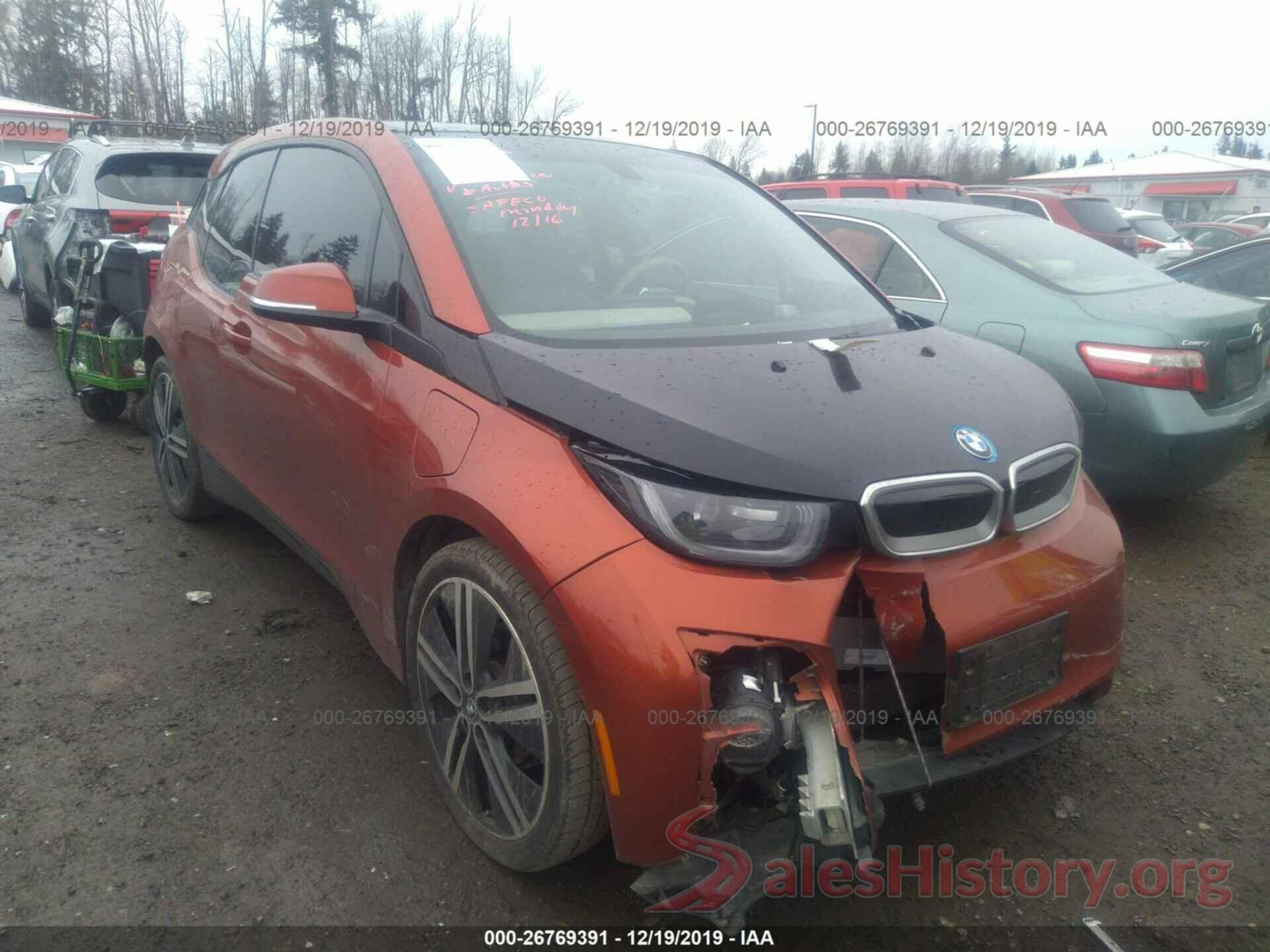 WBY1Z4C59EVX62972 2014 BMW I3