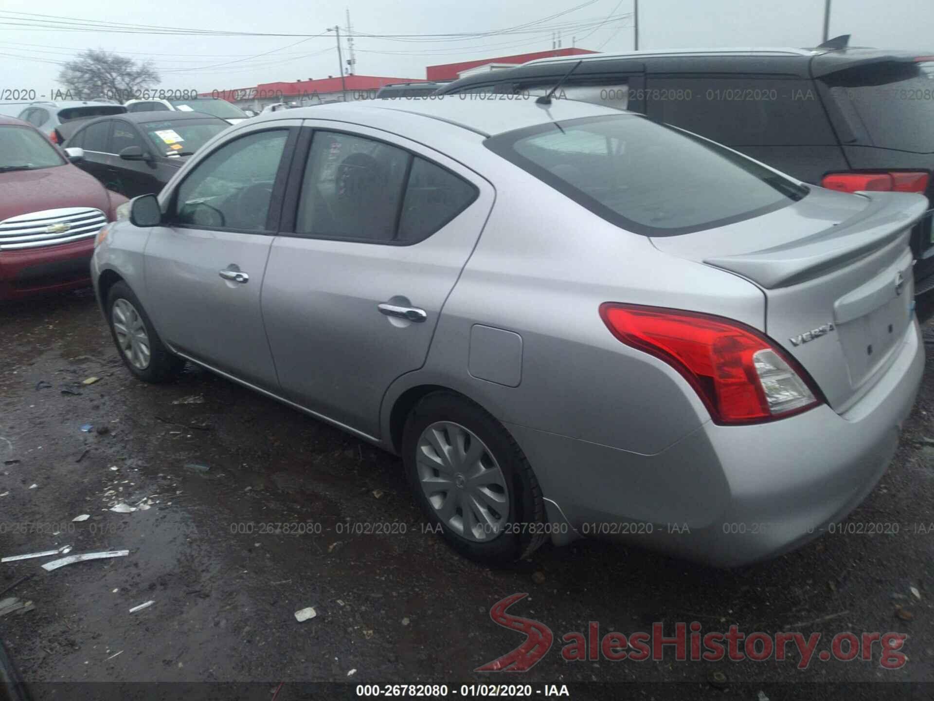 3N1CN7AP2EL834352 2014 NISSAN VERSA