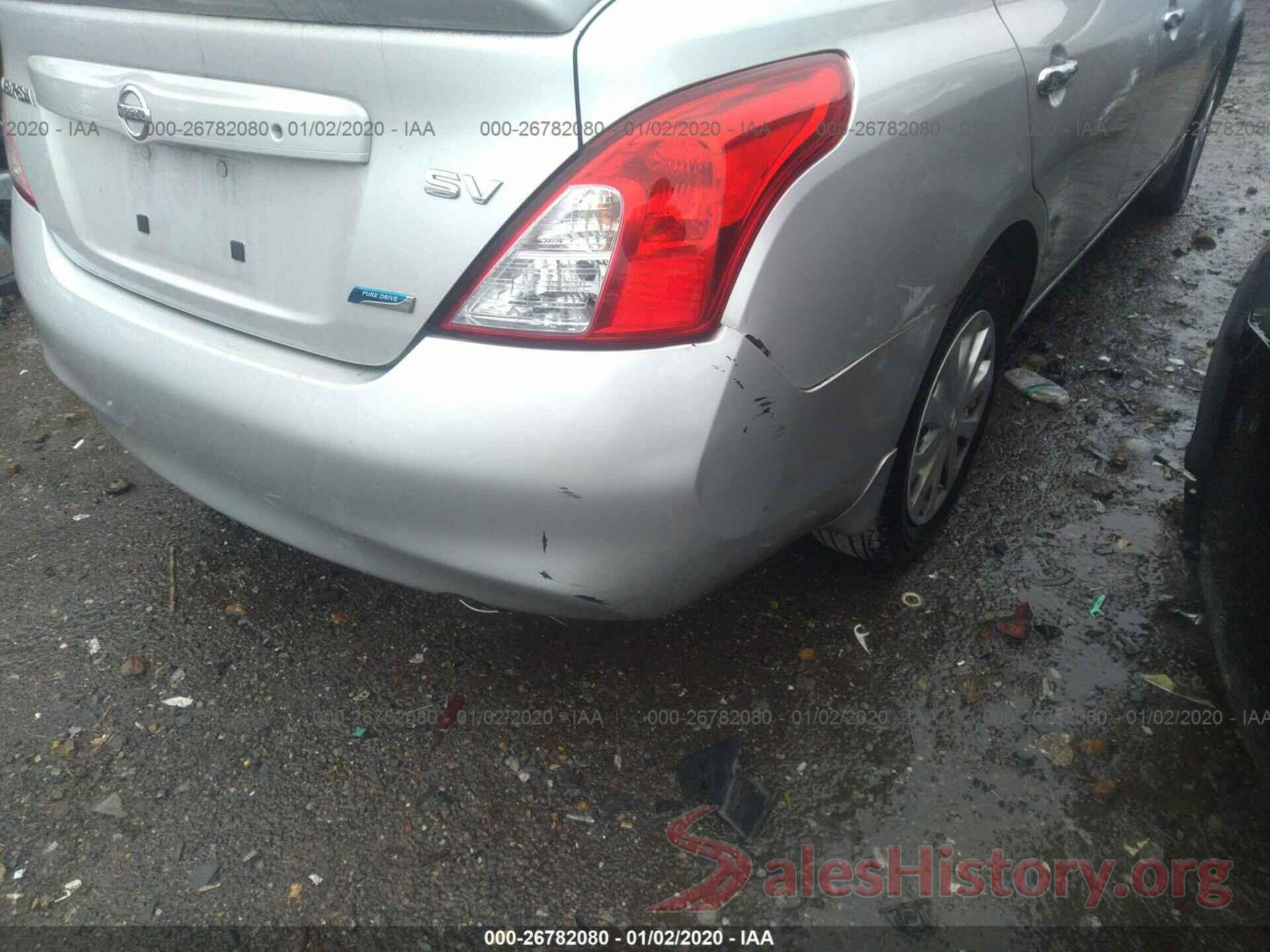 3N1CN7AP2EL834352 2014 NISSAN VERSA