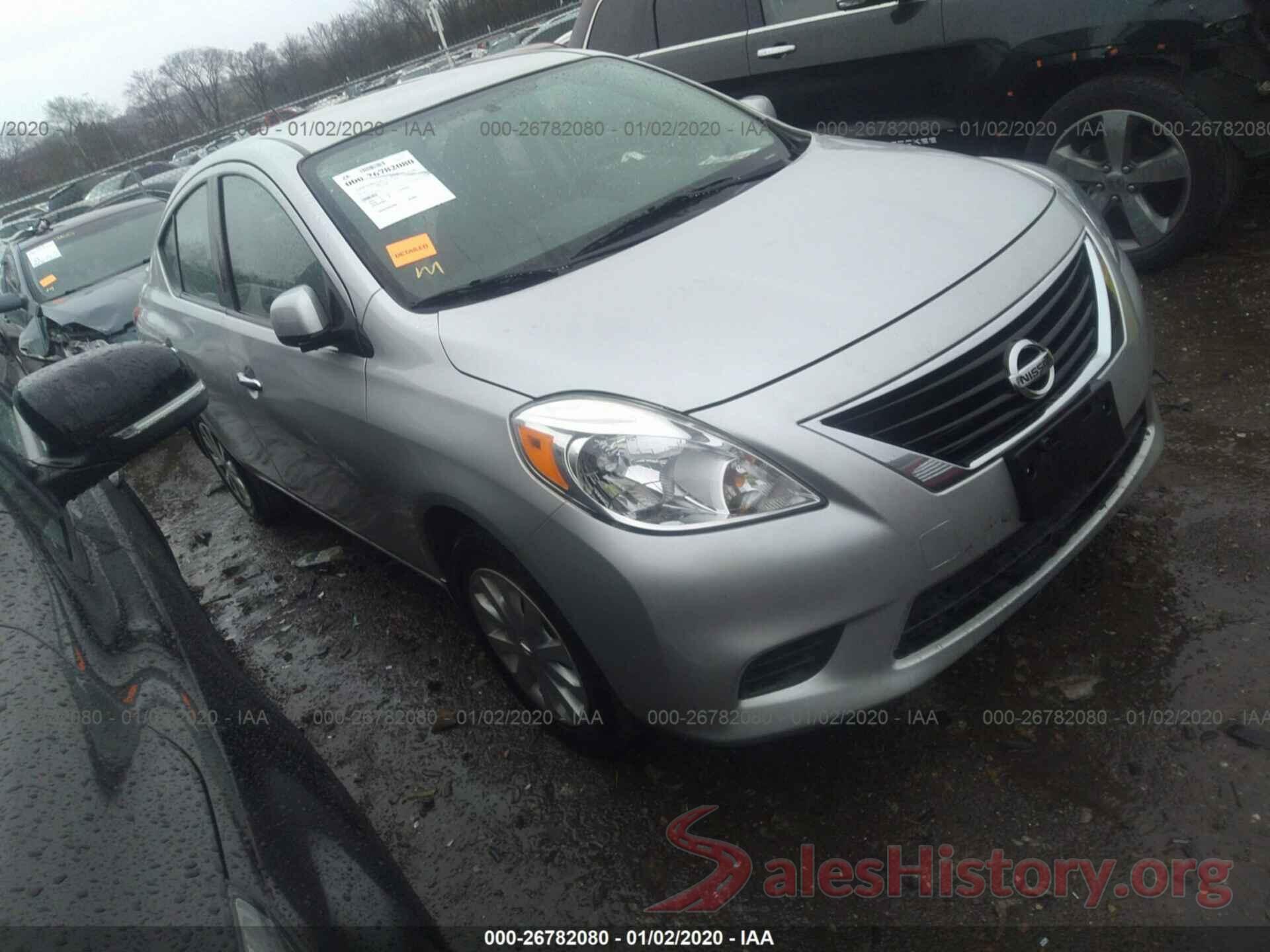 3N1CN7AP2EL834352 2014 NISSAN VERSA