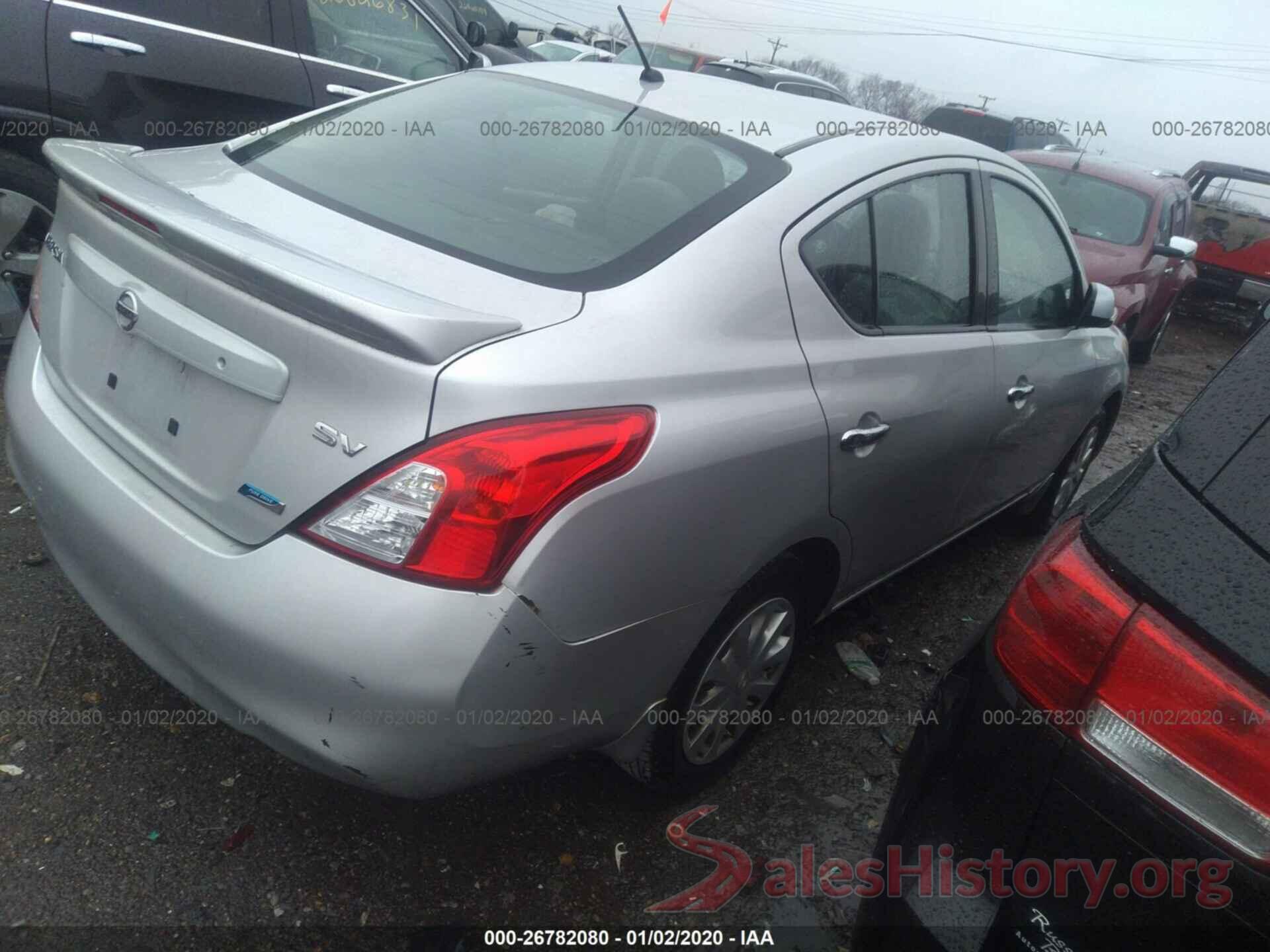 3N1CN7AP2EL834352 2014 NISSAN VERSA