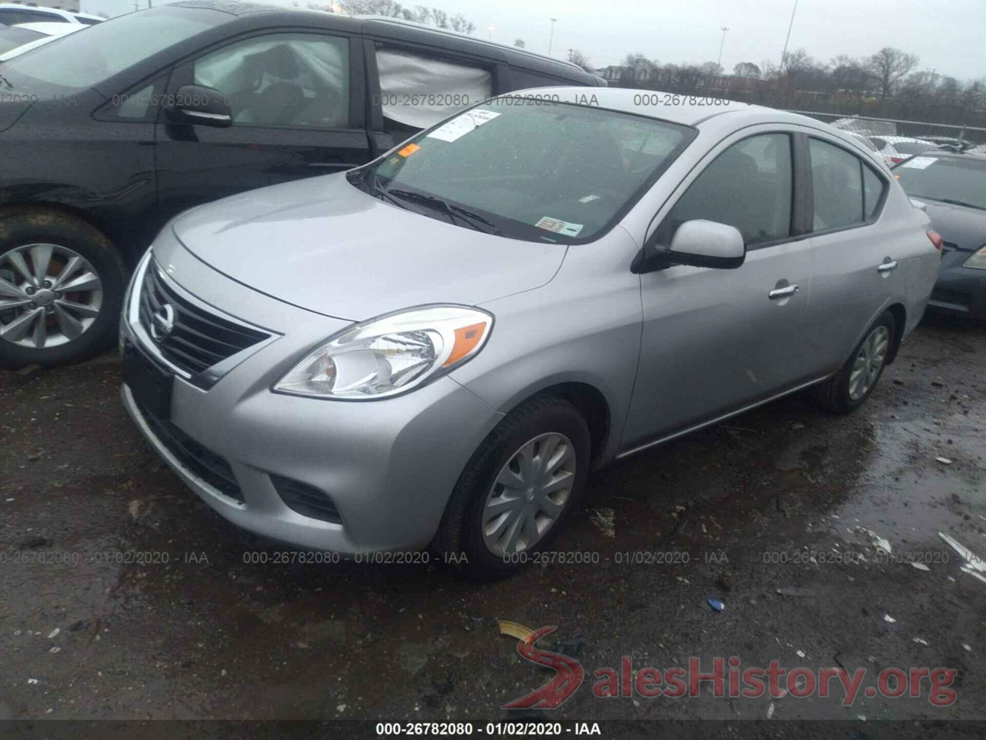 3N1CN7AP2EL834352 2014 NISSAN VERSA