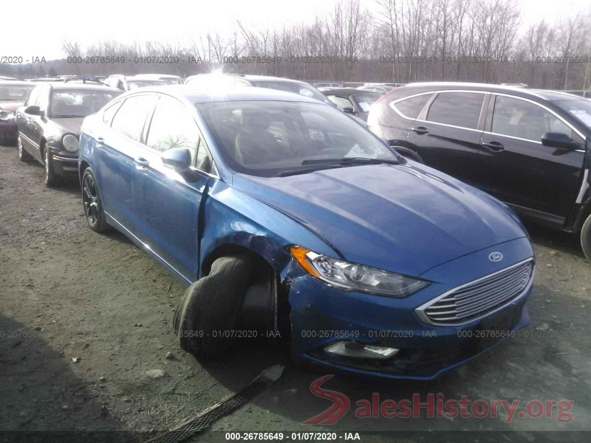 3FA6P0HD0JR145625 2018 FORD FUSION