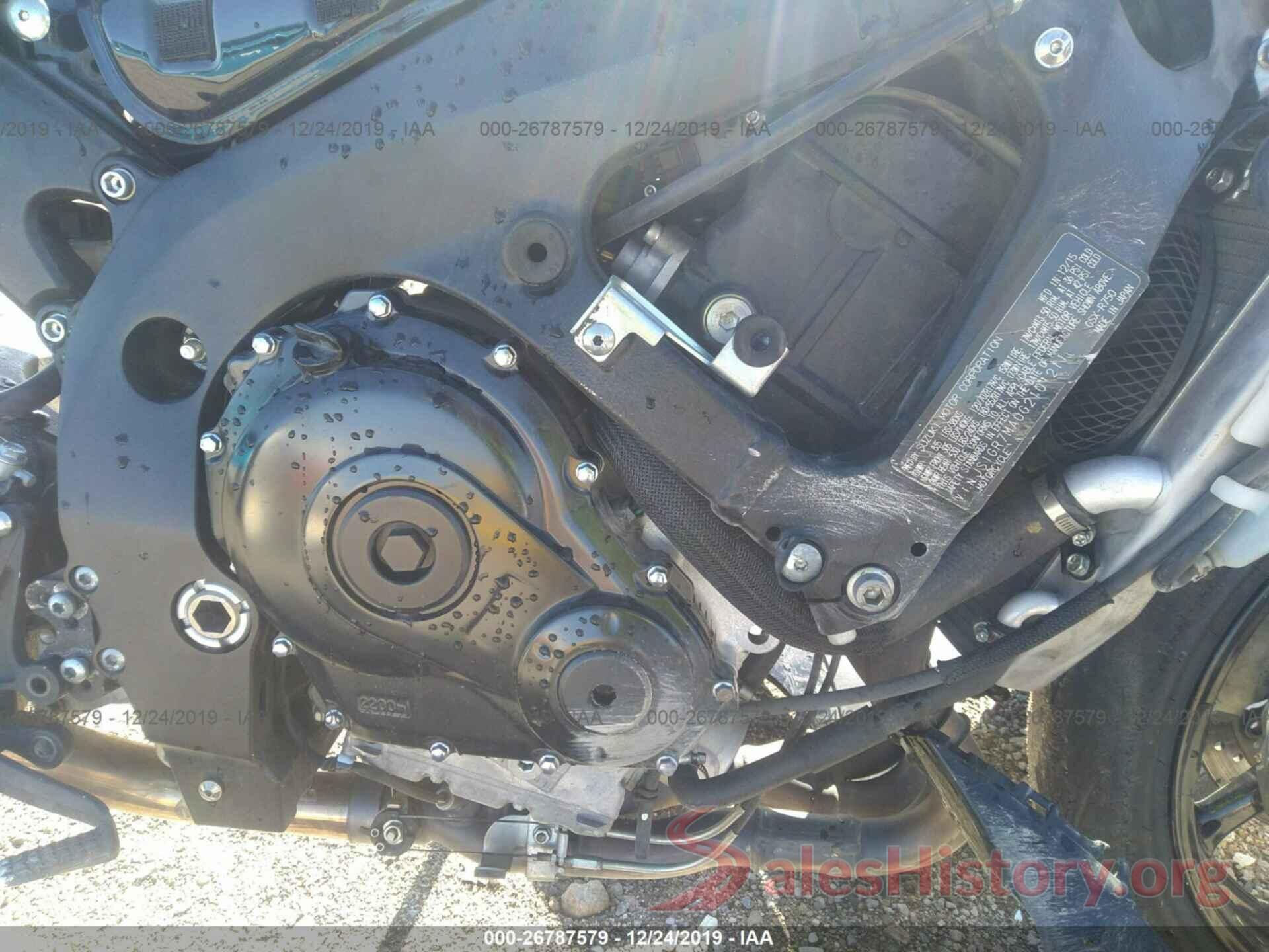 JS1GR7MA0G2101211 2016 SUZUKI GSX-R750