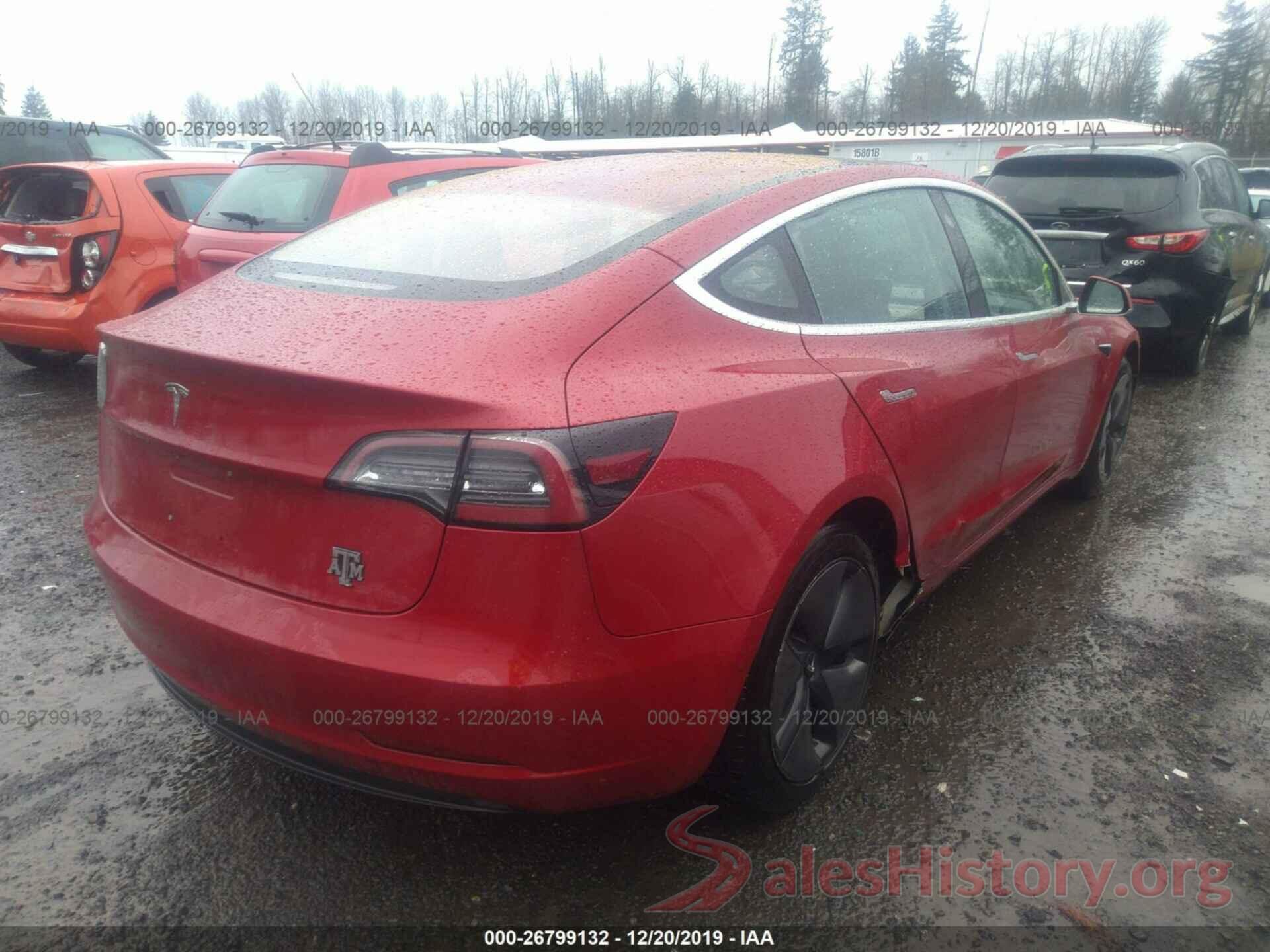 5YJ3E1EA5JF052166 2018 TESLA MODEL 3