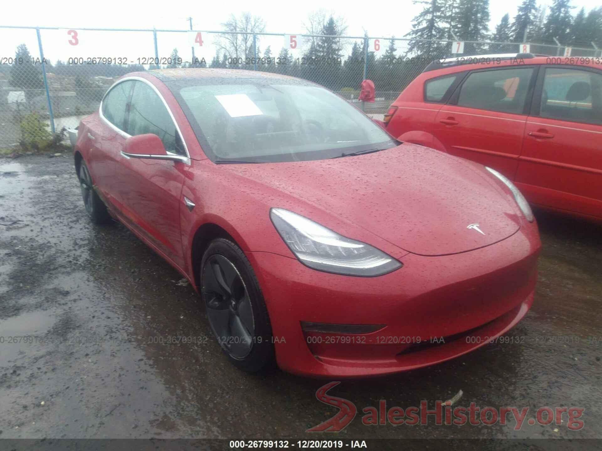 5YJ3E1EA5JF052166 2018 TESLA MODEL 3