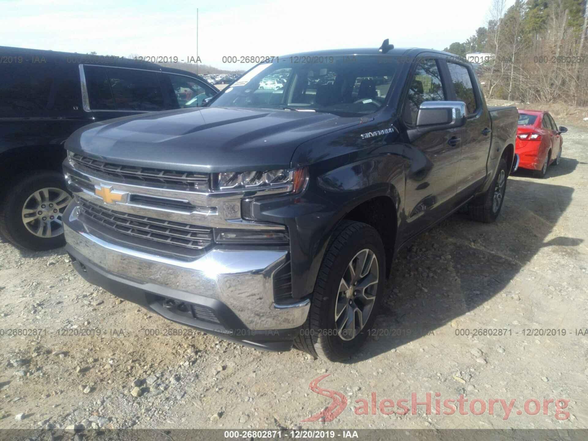 1GCUYDEDXLZ148234 2020 CHEVROLET SILVERADO