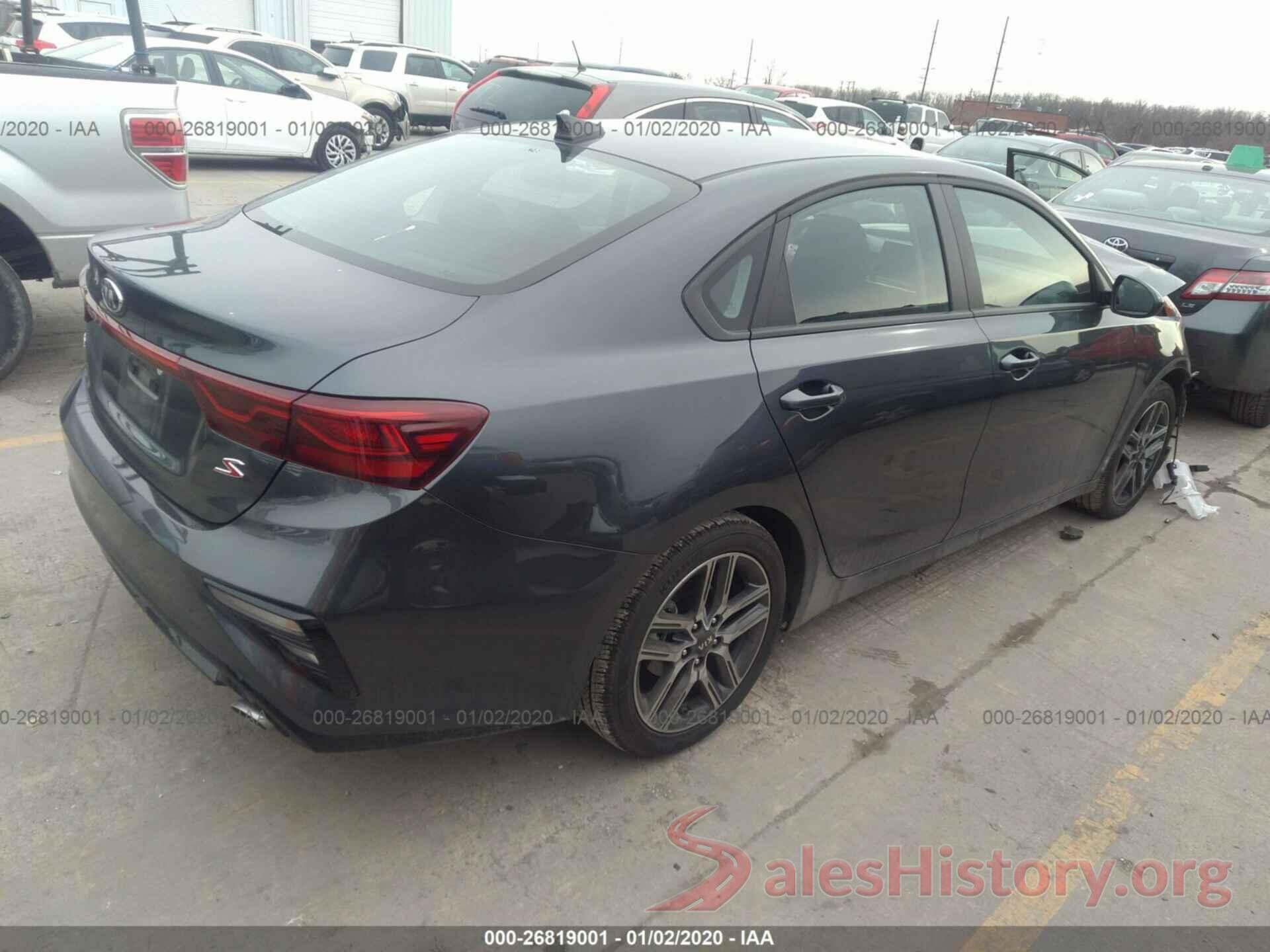 3KPF34AD4KE069942 2019 KIA FORTE