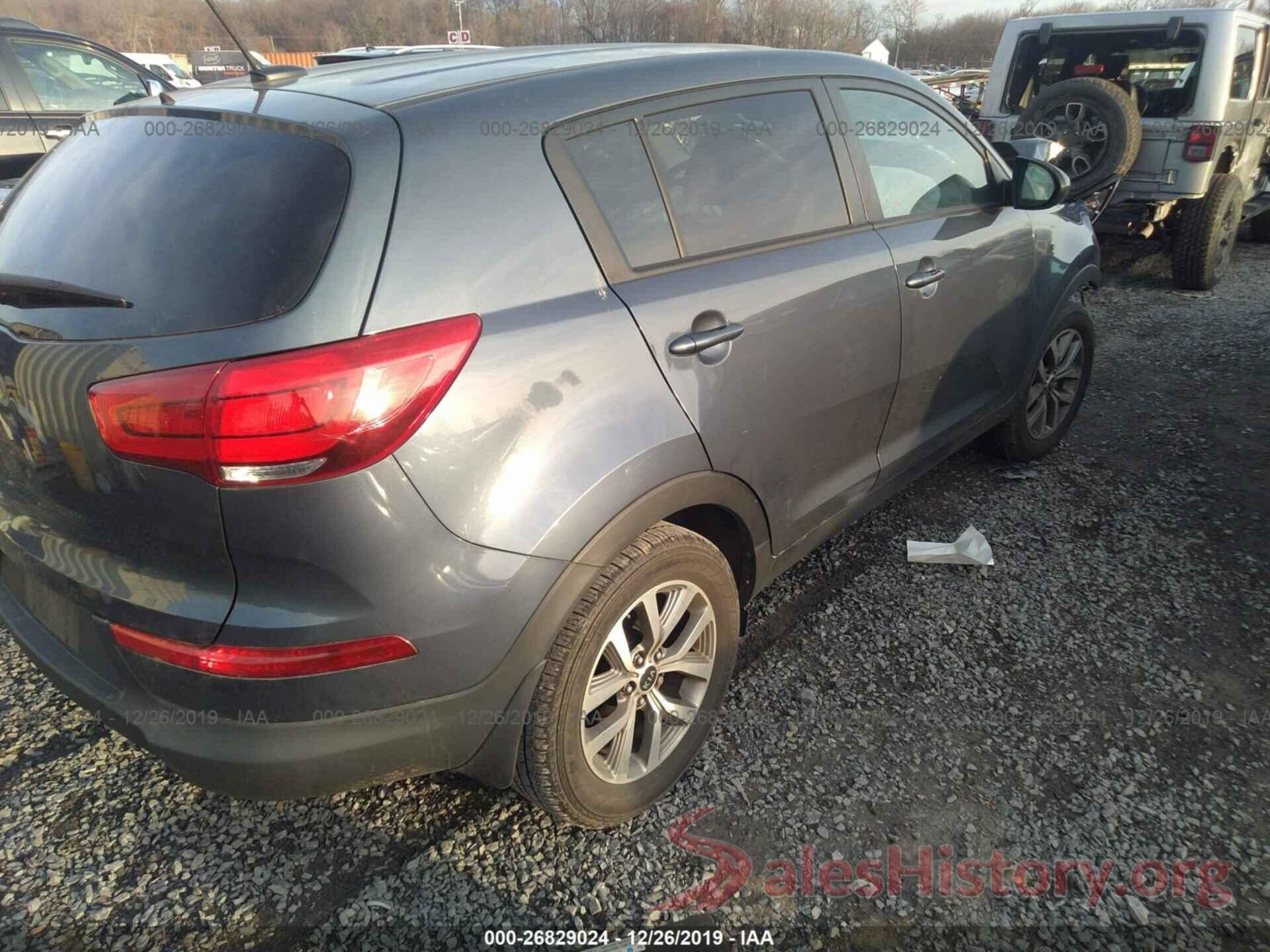 KNDPB3AC3G7842920 2016 KIA Sportage