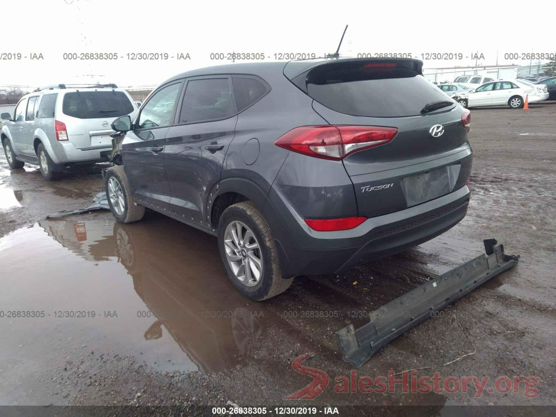 KM8J23A45HU390241 2017 HYUNDAI TUCSON