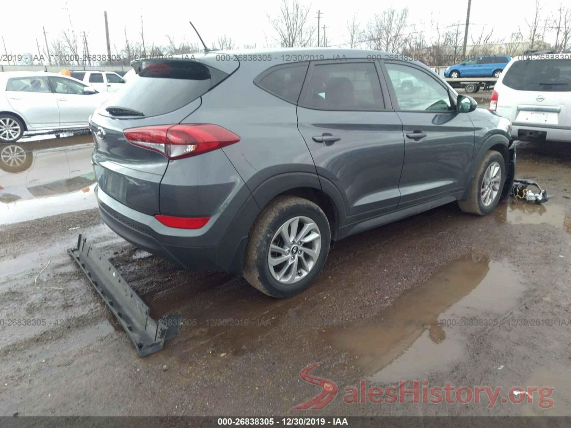 KM8J23A45HU390241 2017 HYUNDAI TUCSON