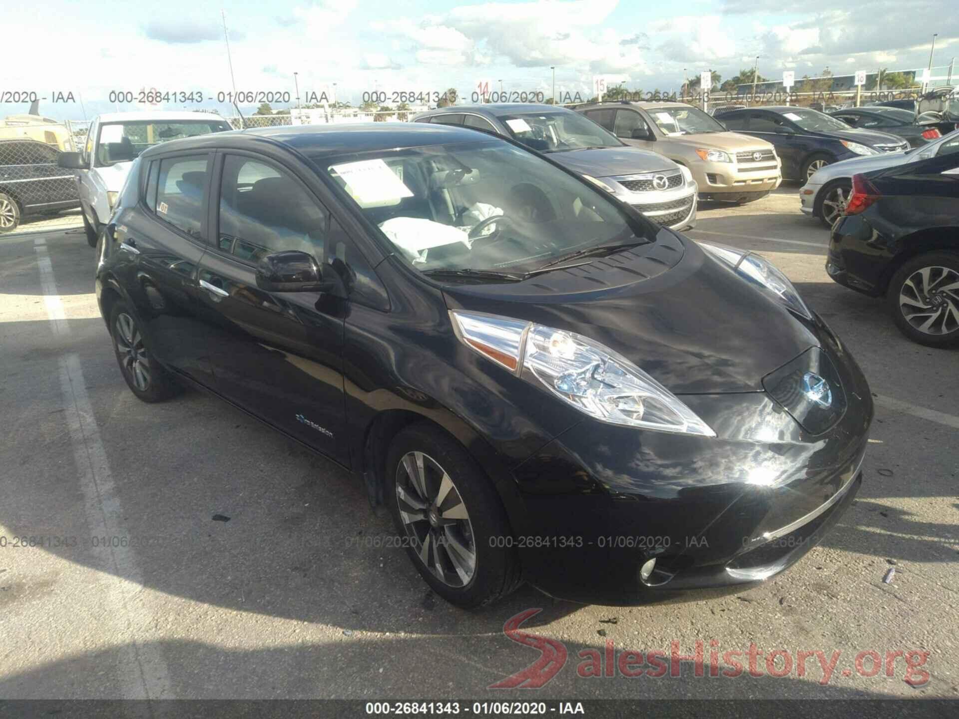 1N4AZ0CP9FC320661 2015 NISSAN LEAF