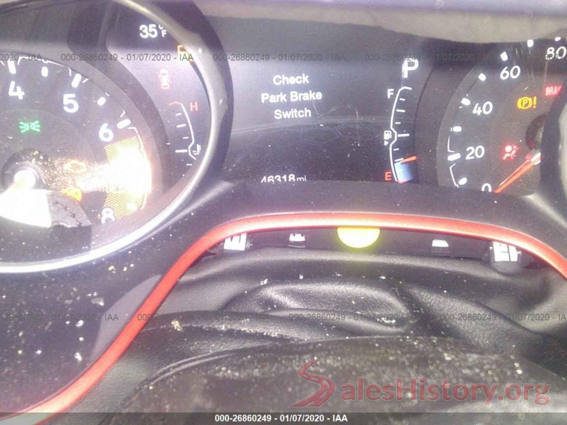 3C4NJDDB0HT646420 2017 JEEP COMPASS