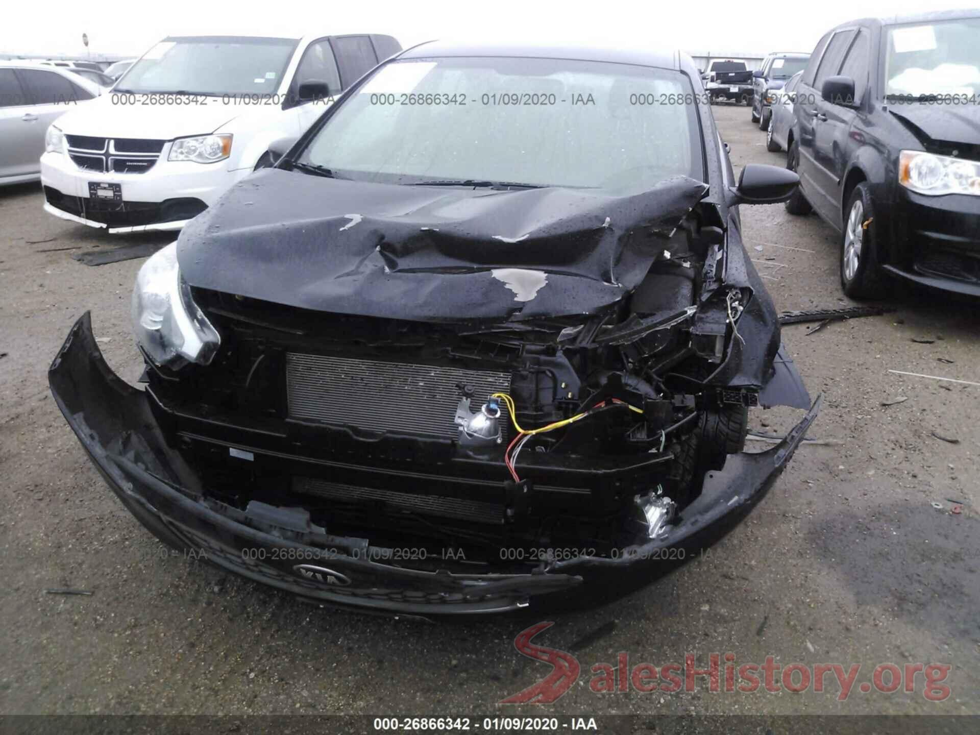 KNAFK4A67G5559019 2016 KIA FORTE