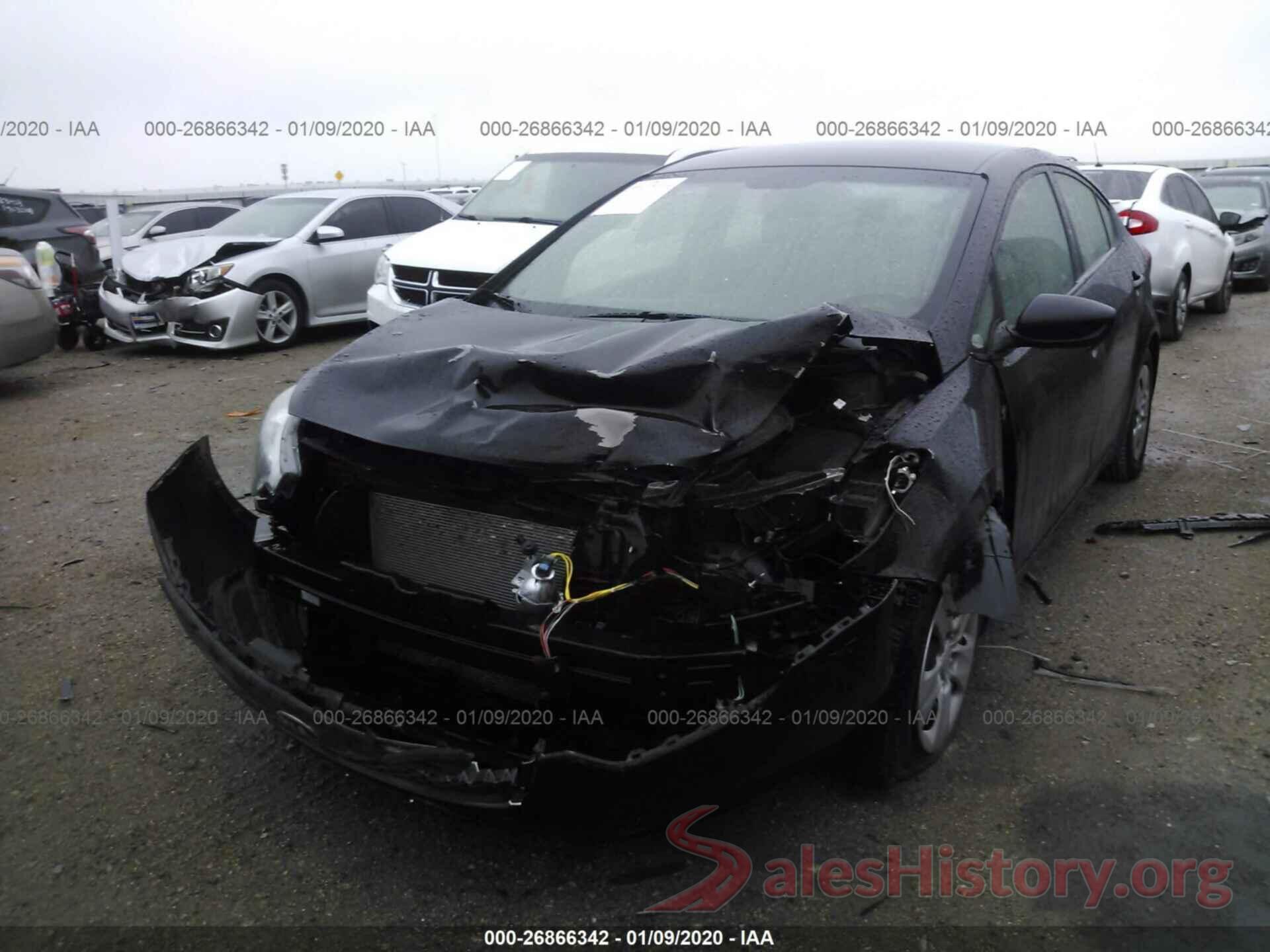 KNAFK4A67G5559019 2016 KIA FORTE