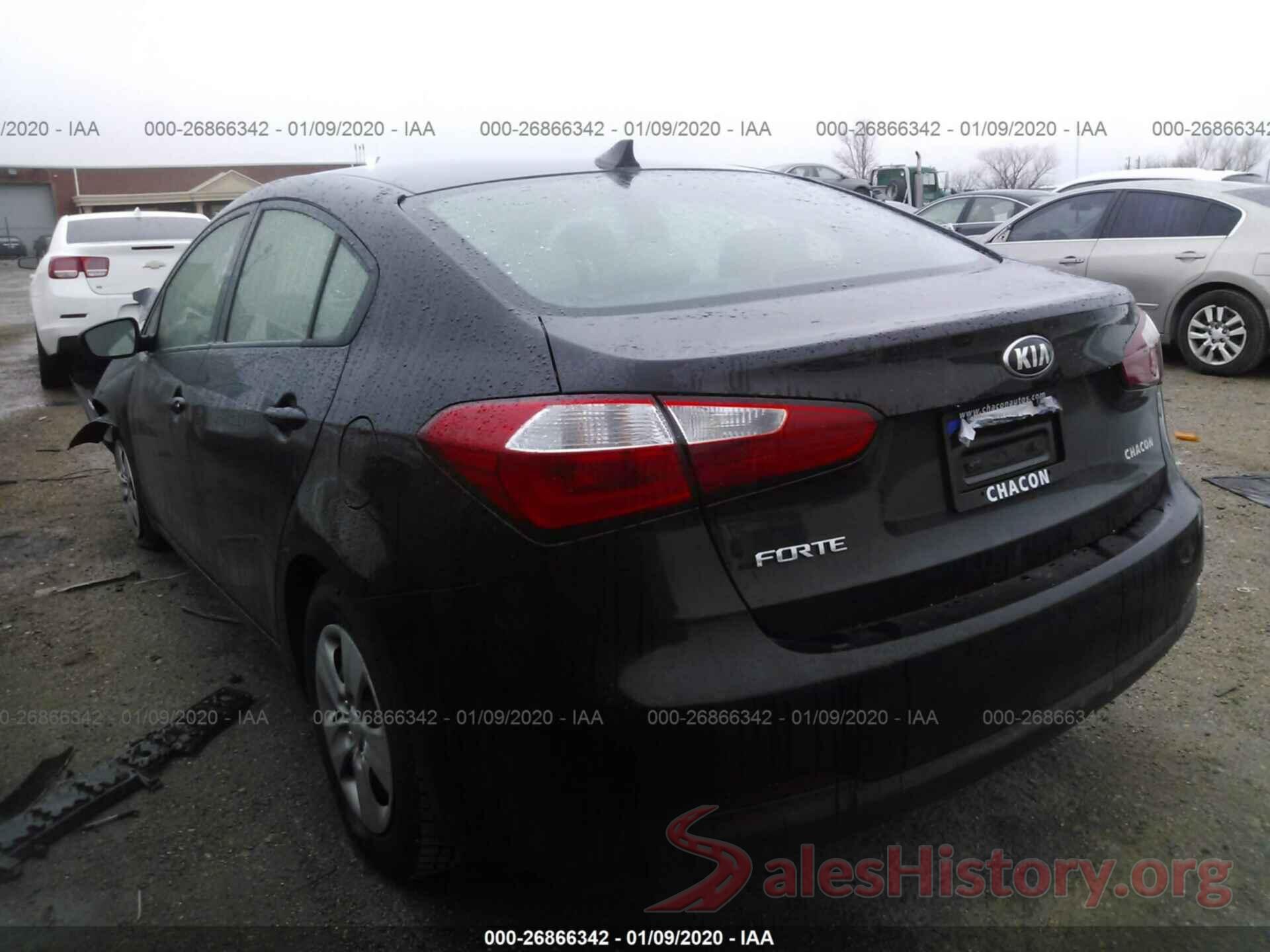 KNAFK4A67G5559019 2016 KIA FORTE