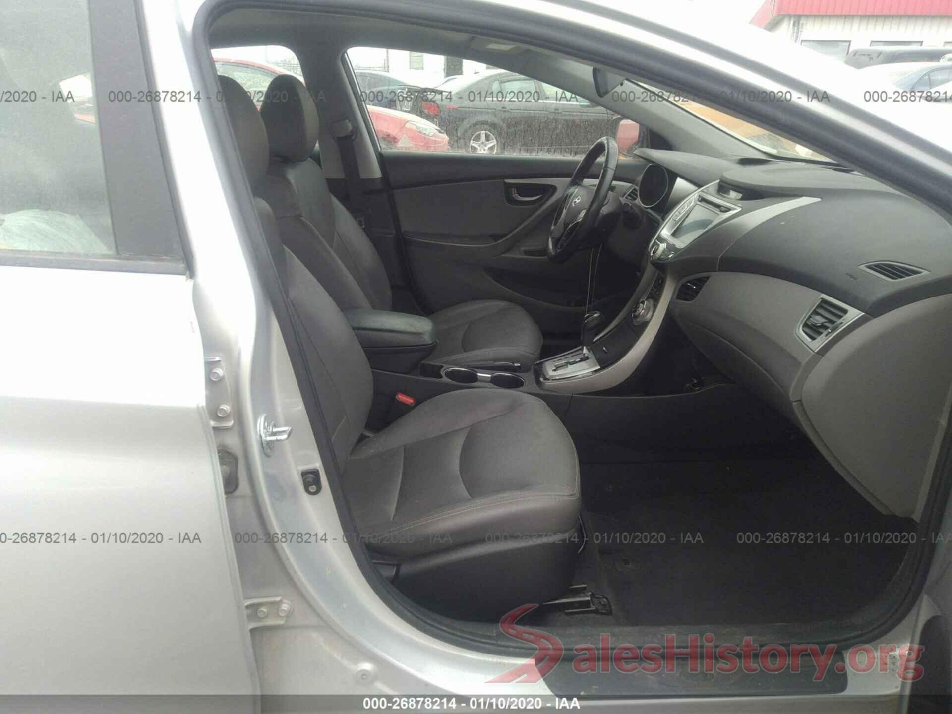 KMHDH4AE2CU442847 2012 HYUNDAI ELANTRA