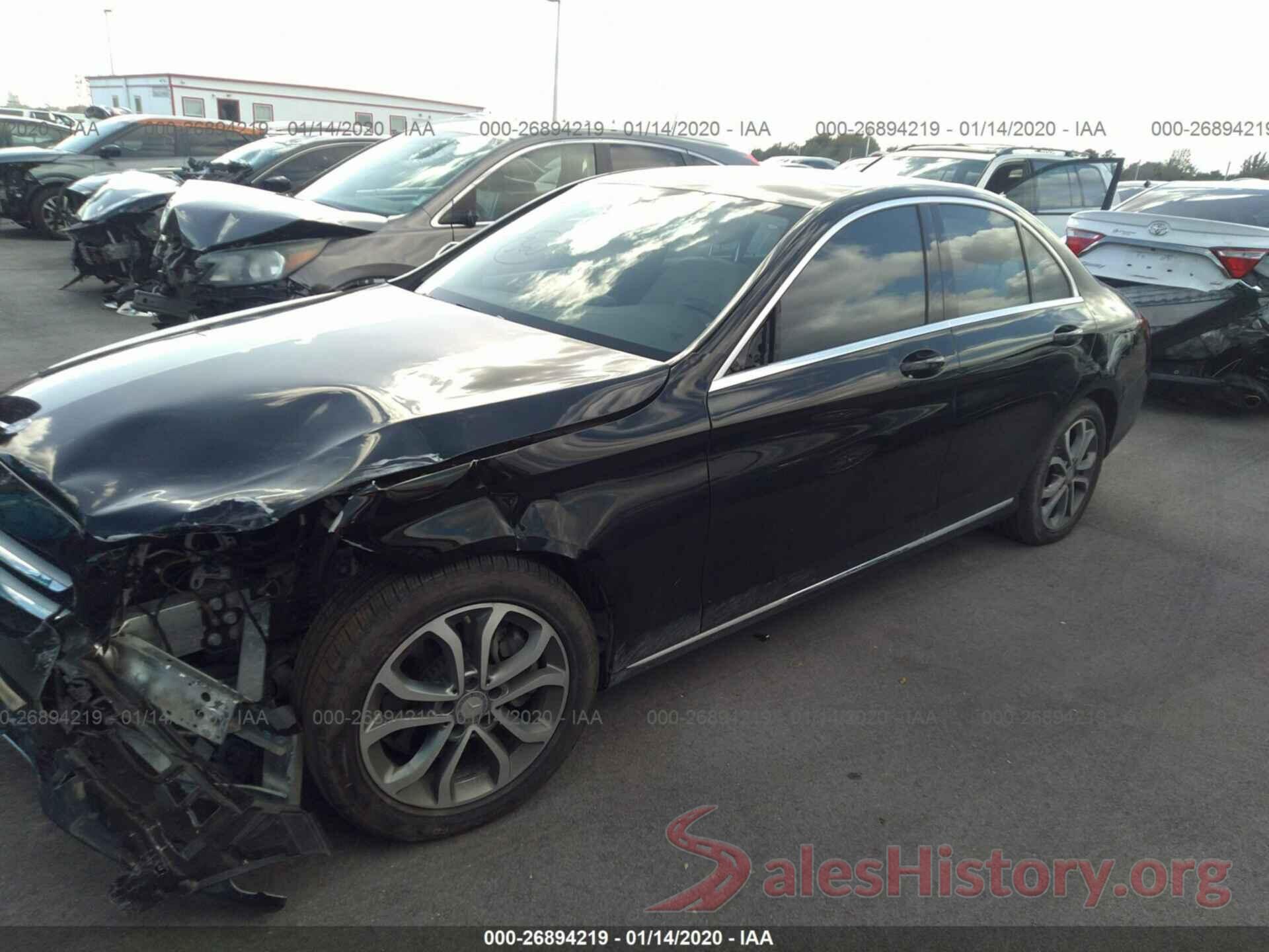 55SWF4JB7GU130397 2016 MERCEDES-BENZ C