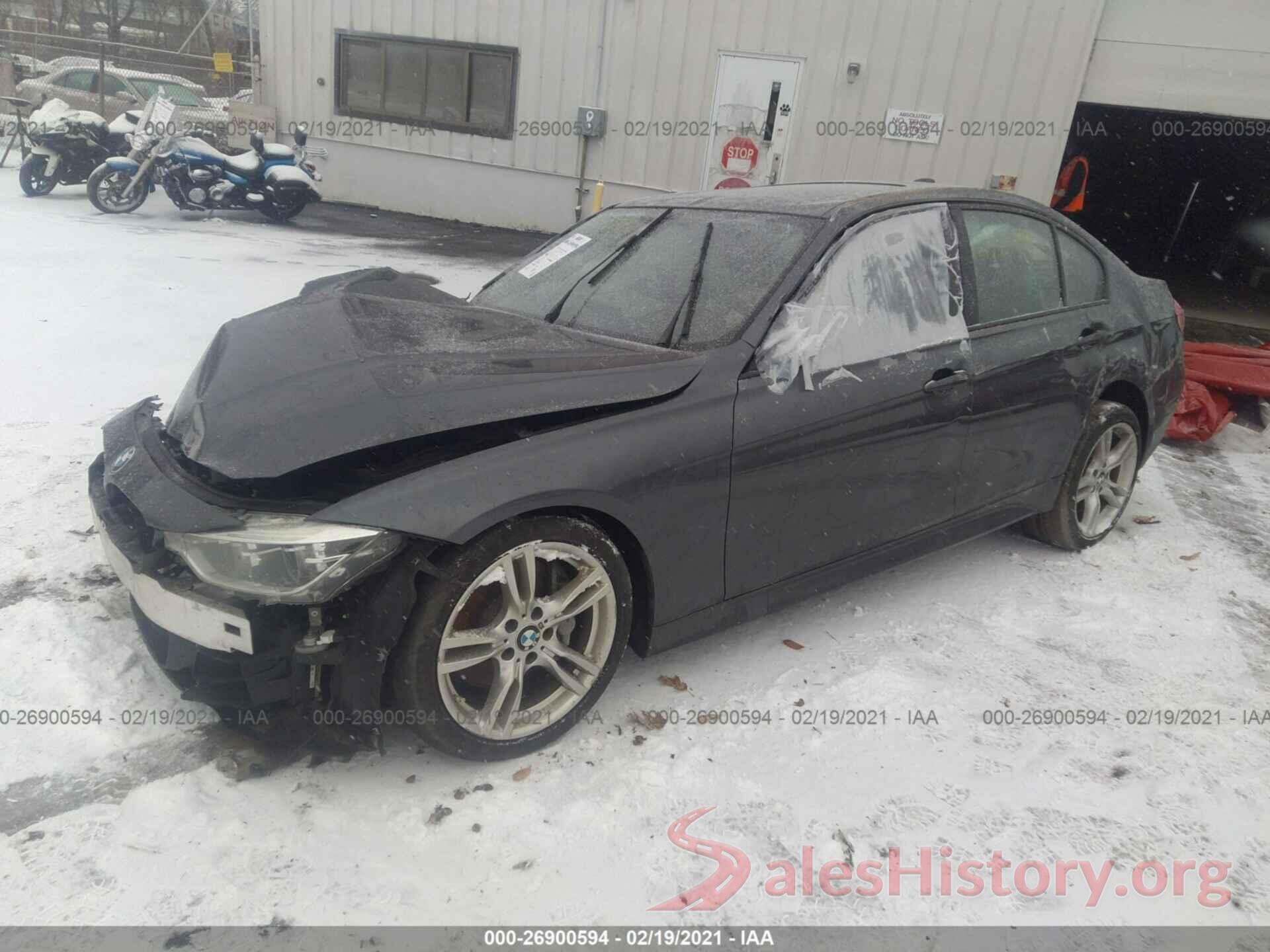 WBA8B7C56GK702848 2016 BMW 3 SERIES