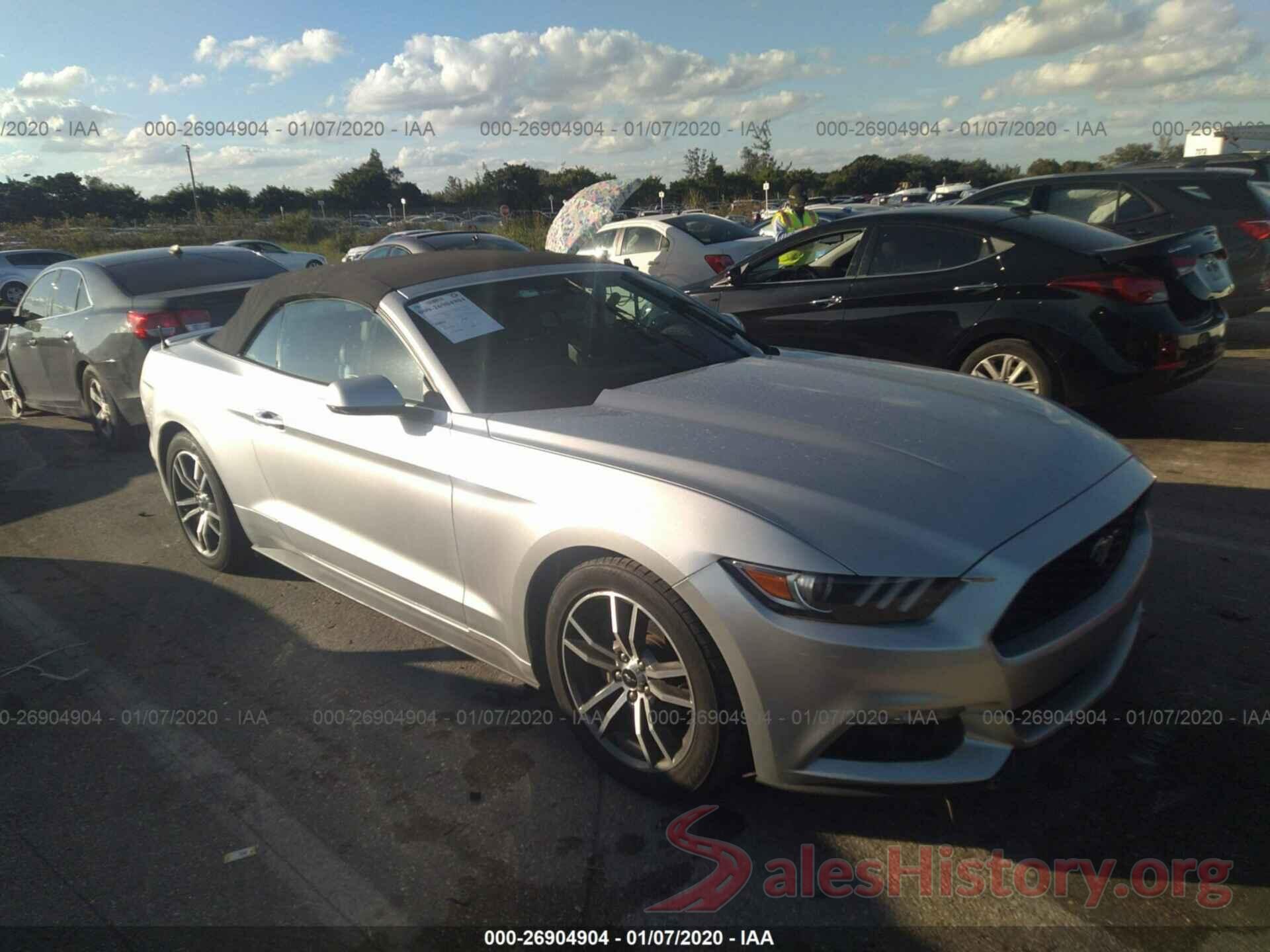 1FATP8UHXH5295605 2017 FORD MUSTANG