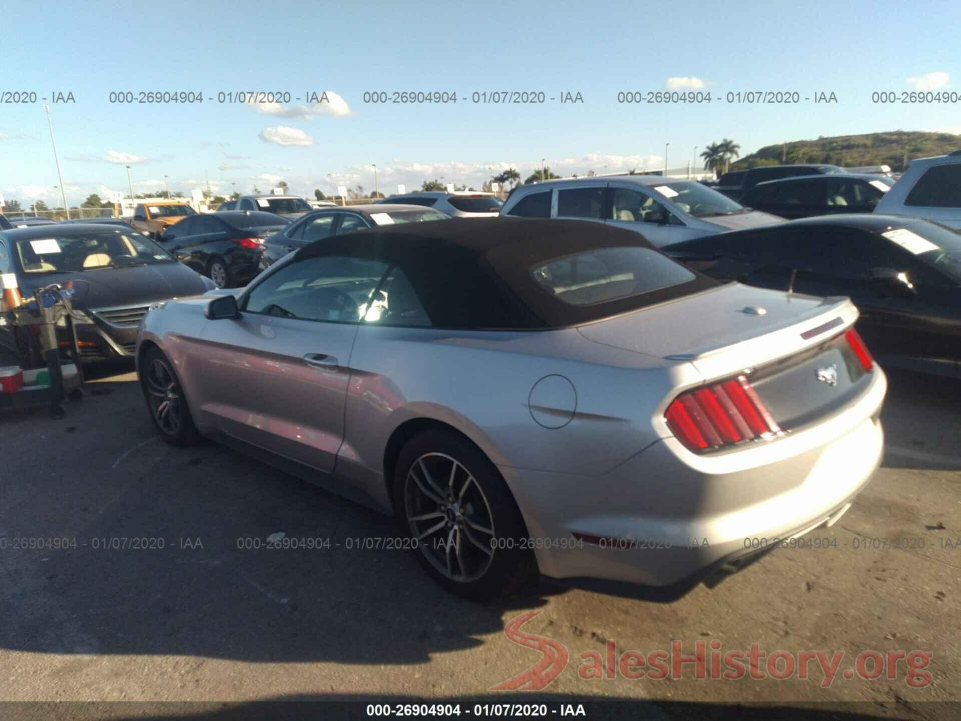 1FATP8UHXH5295605 2017 FORD MUSTANG