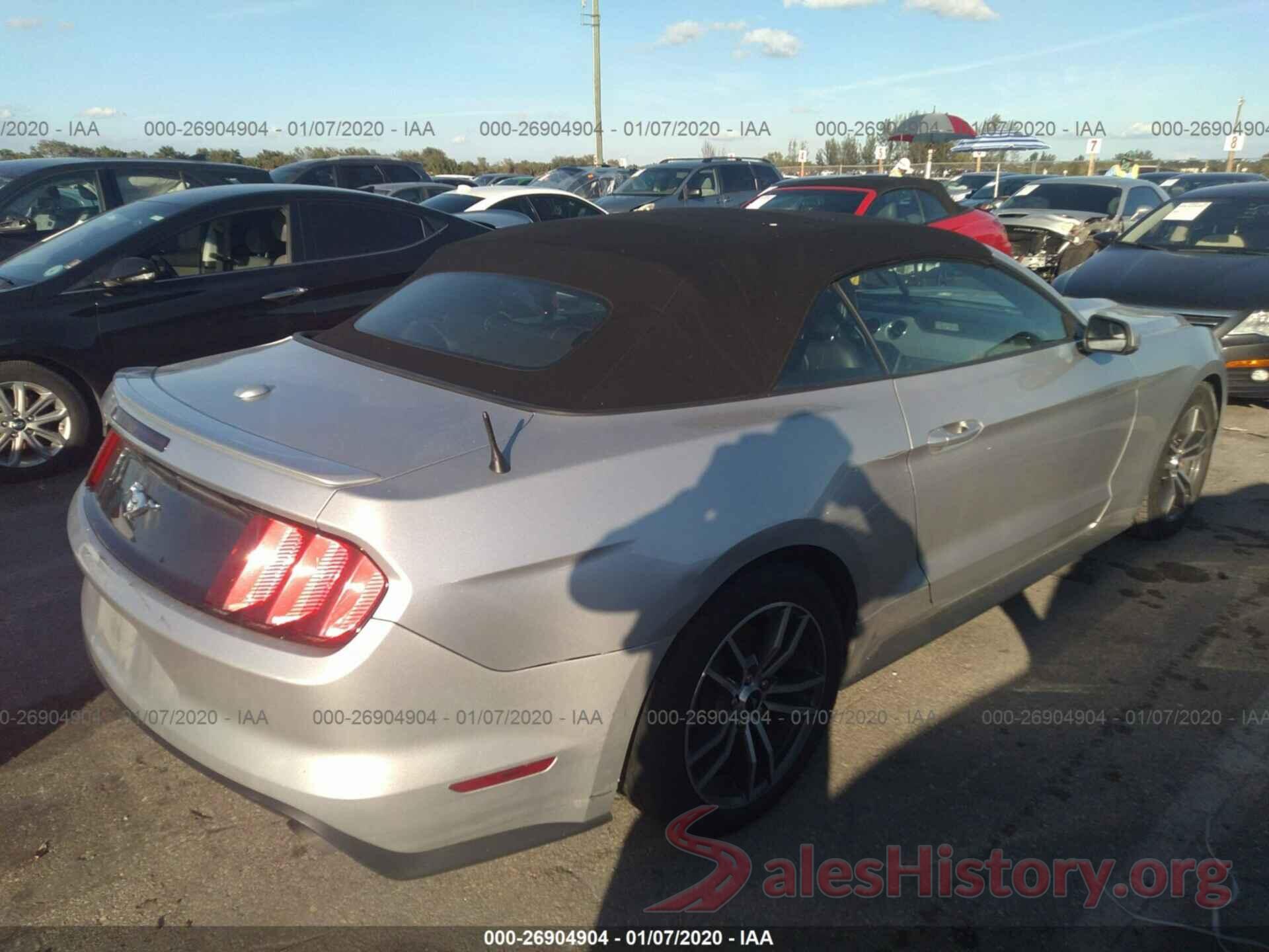 1FATP8UHXH5295605 2017 FORD MUSTANG