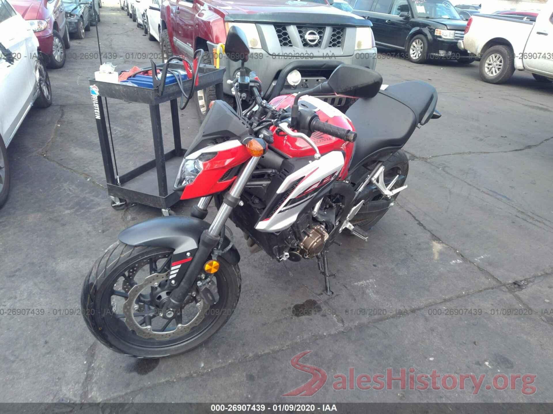 MLHRC7519J5000296 2018 HONDA CB650