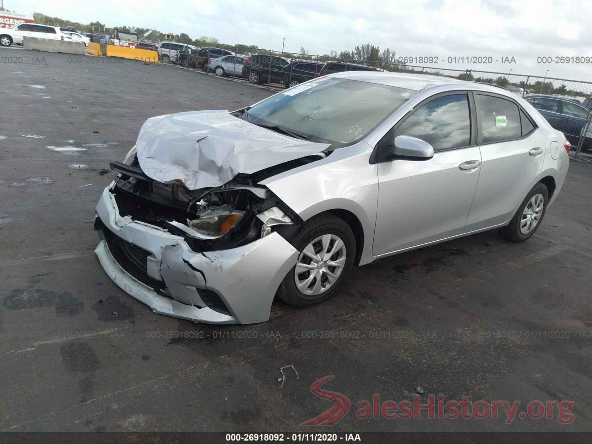 5YFBURHEXGP403159 2016 TOYOTA COROLLA