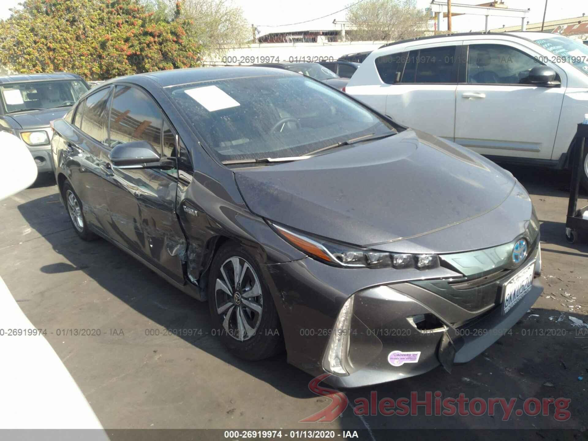 JTDKARFP5K3110655 2019 TOYOTA PRIUS PRIME