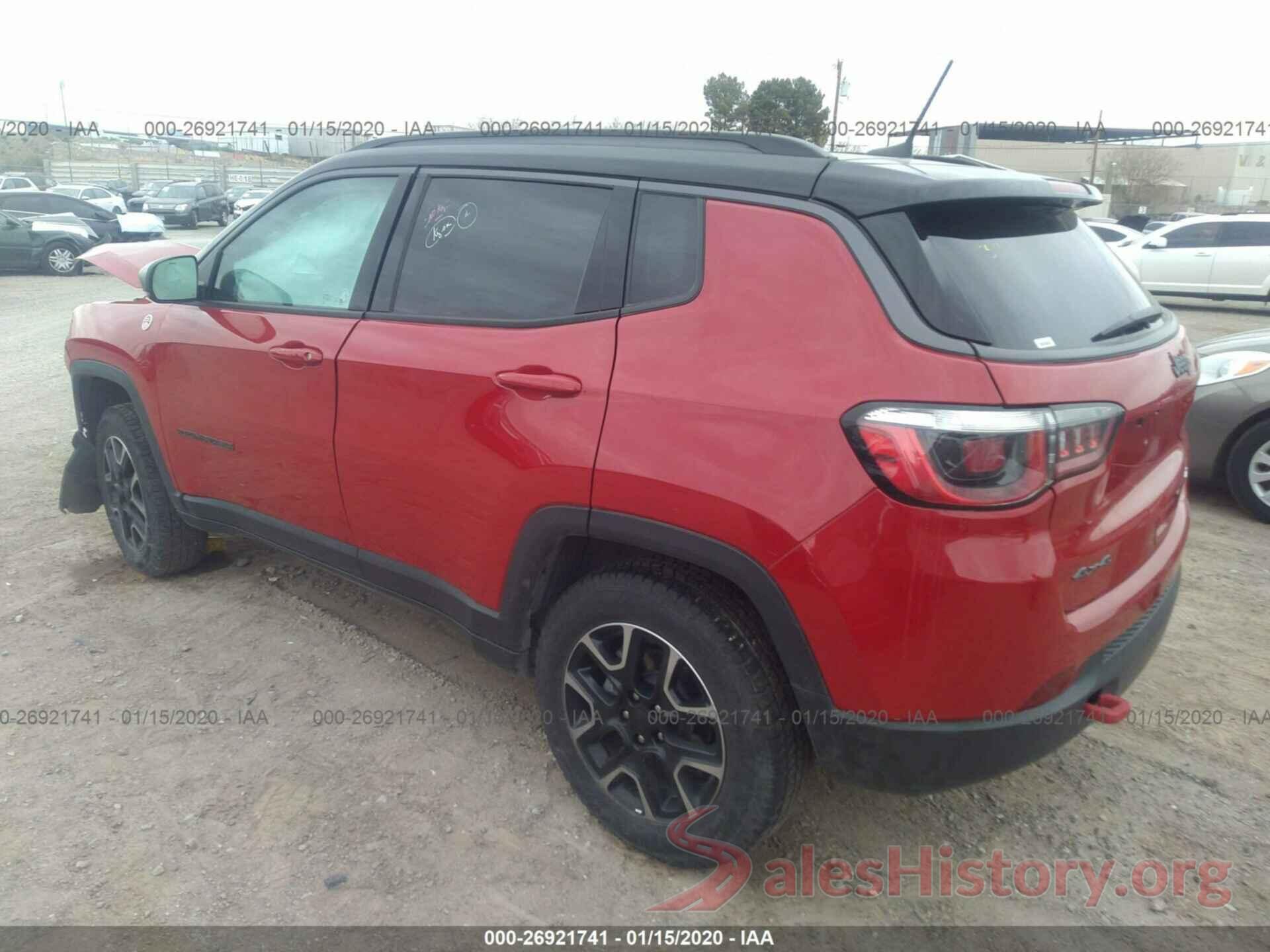 3C4NJDDBXKT765616 2019 JEEP COMPASS