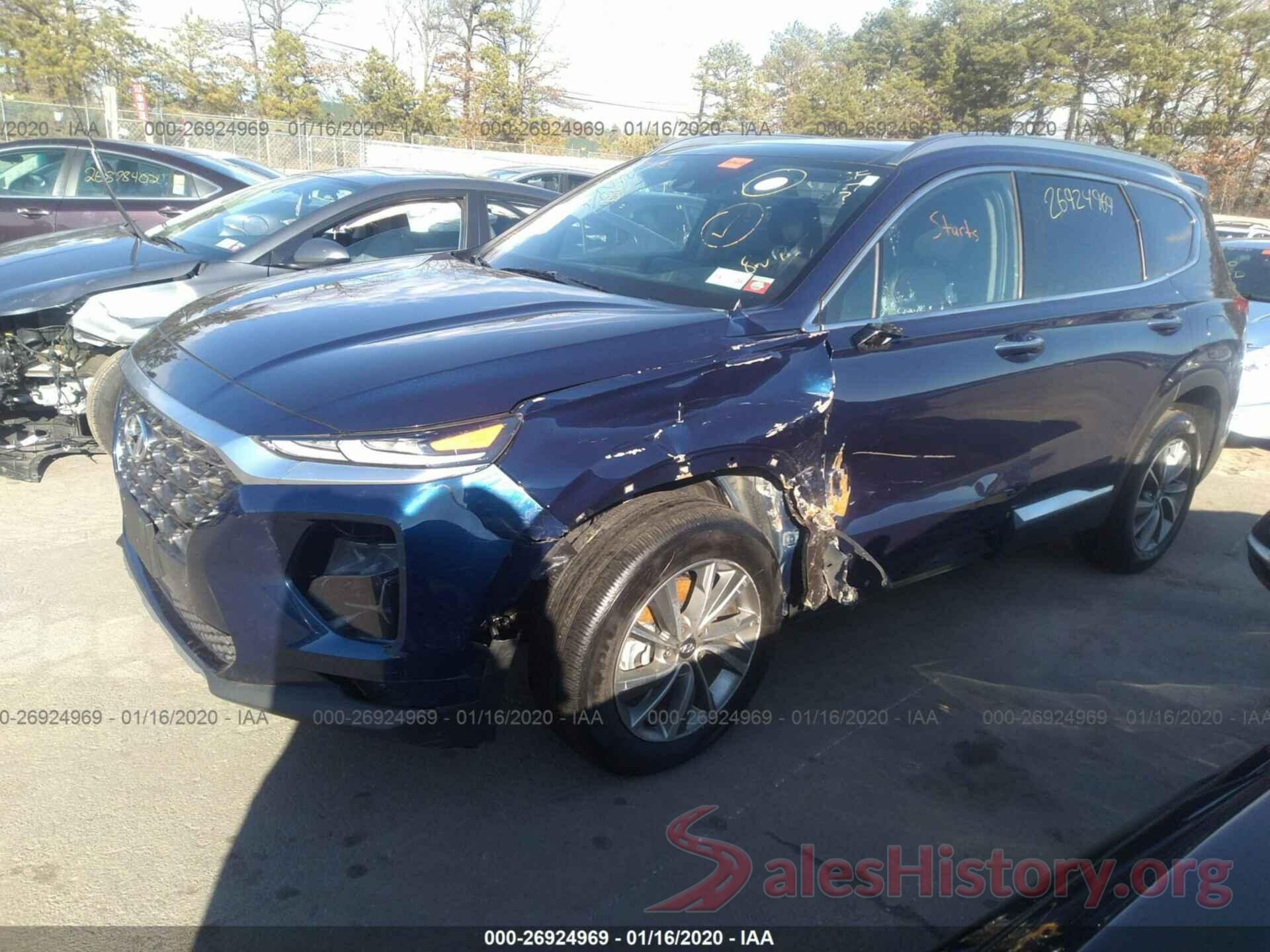 5NMS5CAD7KH040088 2019 HYUNDAI SANTA FE