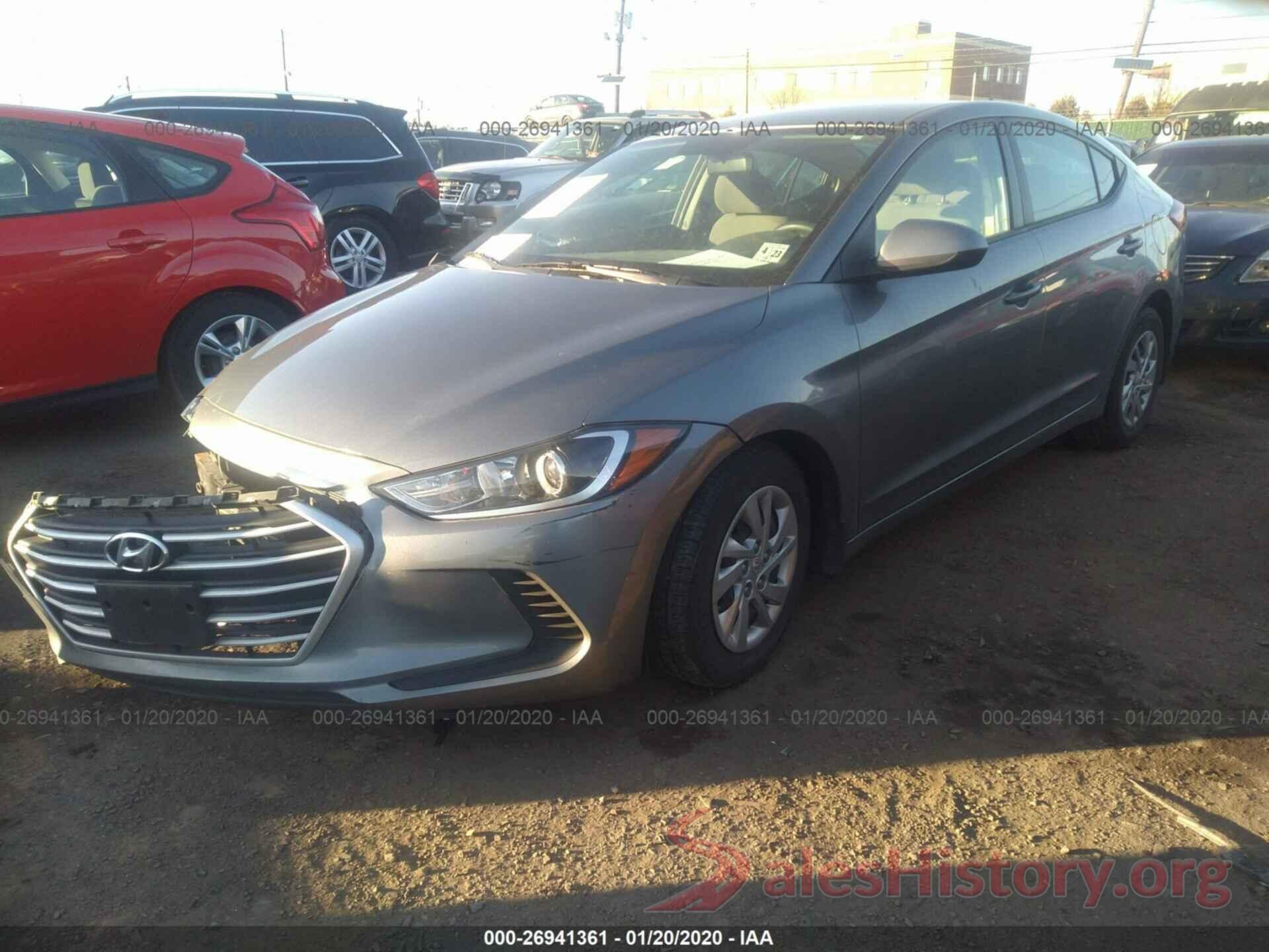 KMHD74LF6JU565203 2018 HYUNDAI ELANTRA