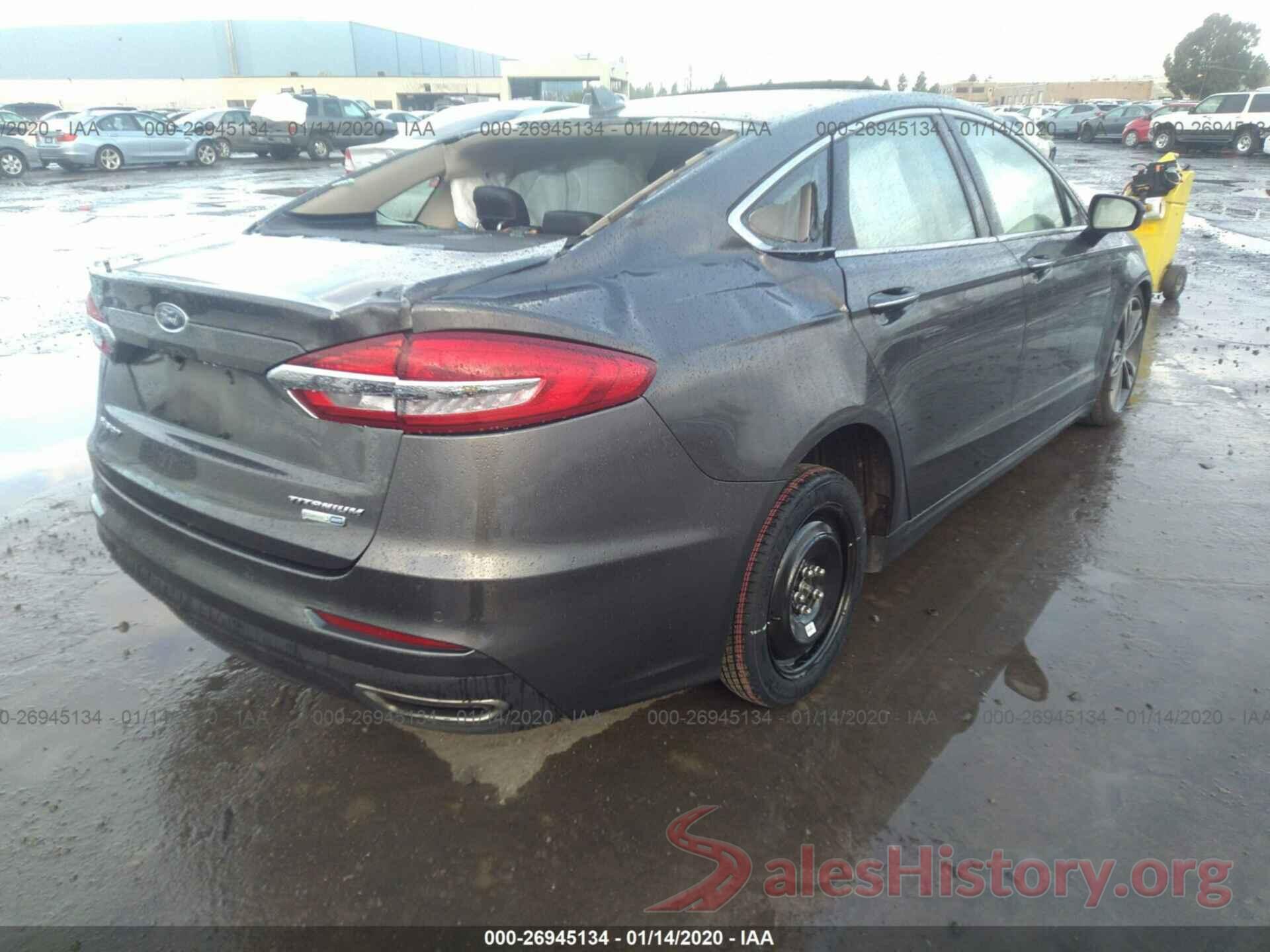 3FA6P0D90KR207656 2019 FORD FUSION