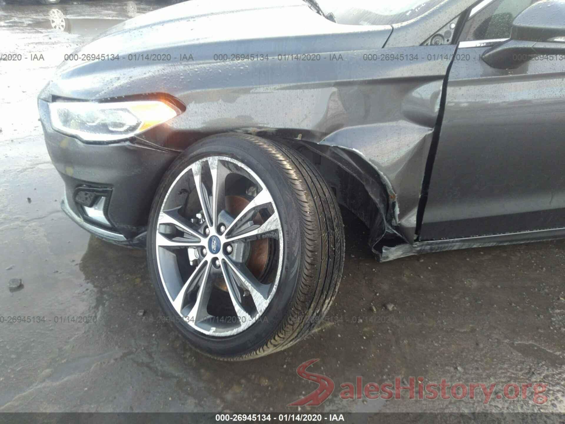 3FA6P0D90KR207656 2019 FORD FUSION