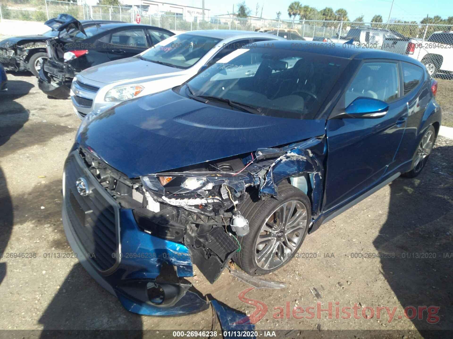 KMHTC6AE7GU291158 2016 HYUNDAI VELOSTER