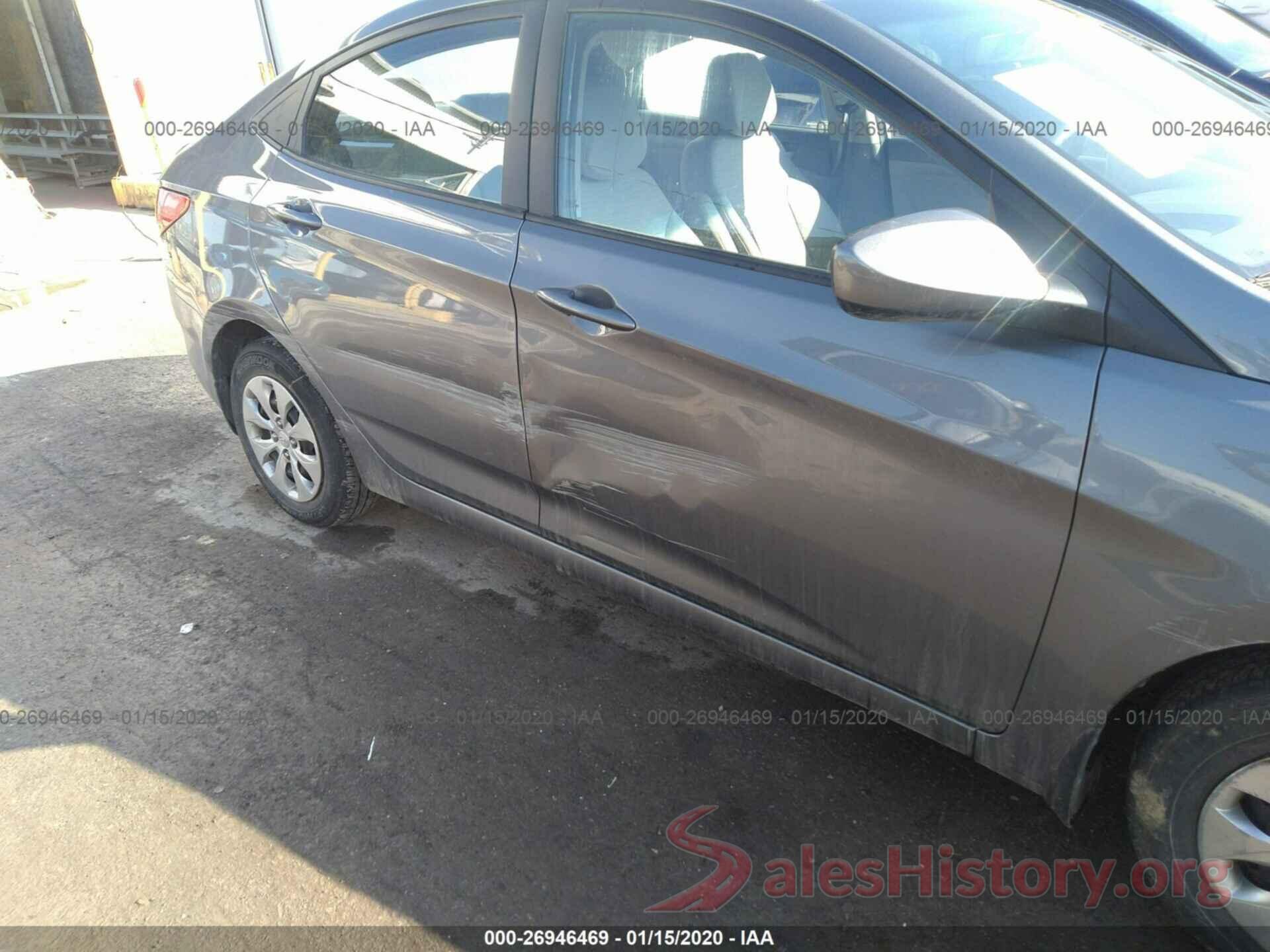 KMHCT4AE3GU111789 2016 HYUNDAI ACCENT