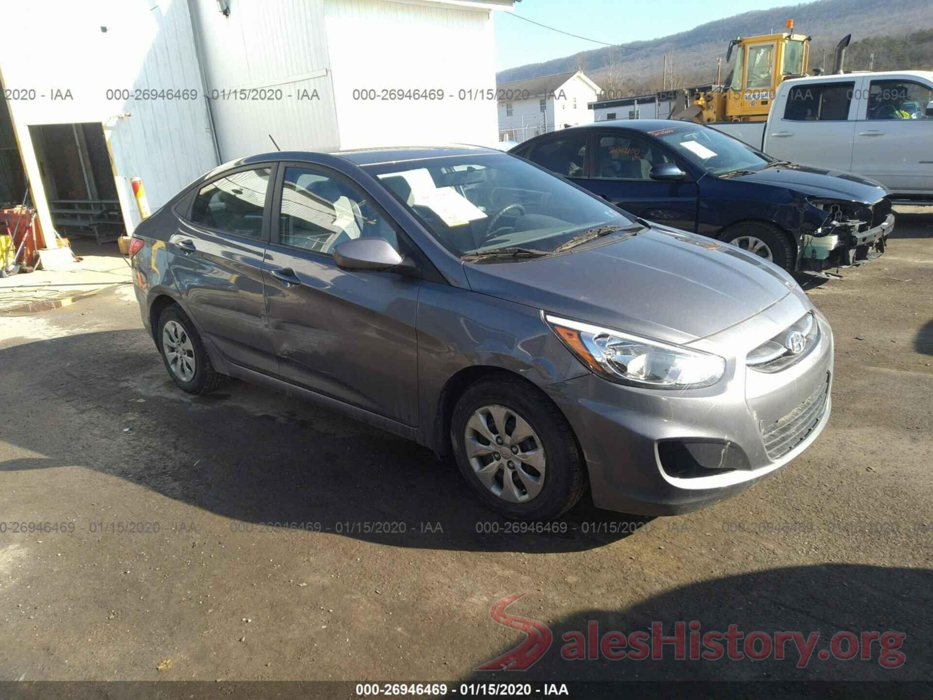 KMHCT4AE3GU111789 2016 HYUNDAI ACCENT