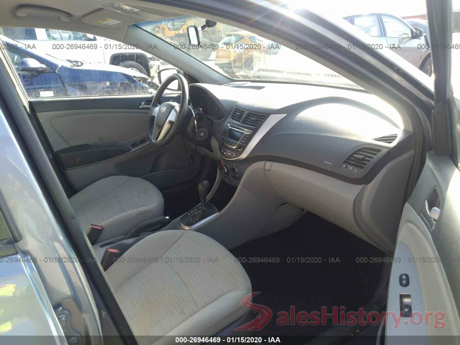 KMHCT4AE3GU111789 2016 HYUNDAI ACCENT