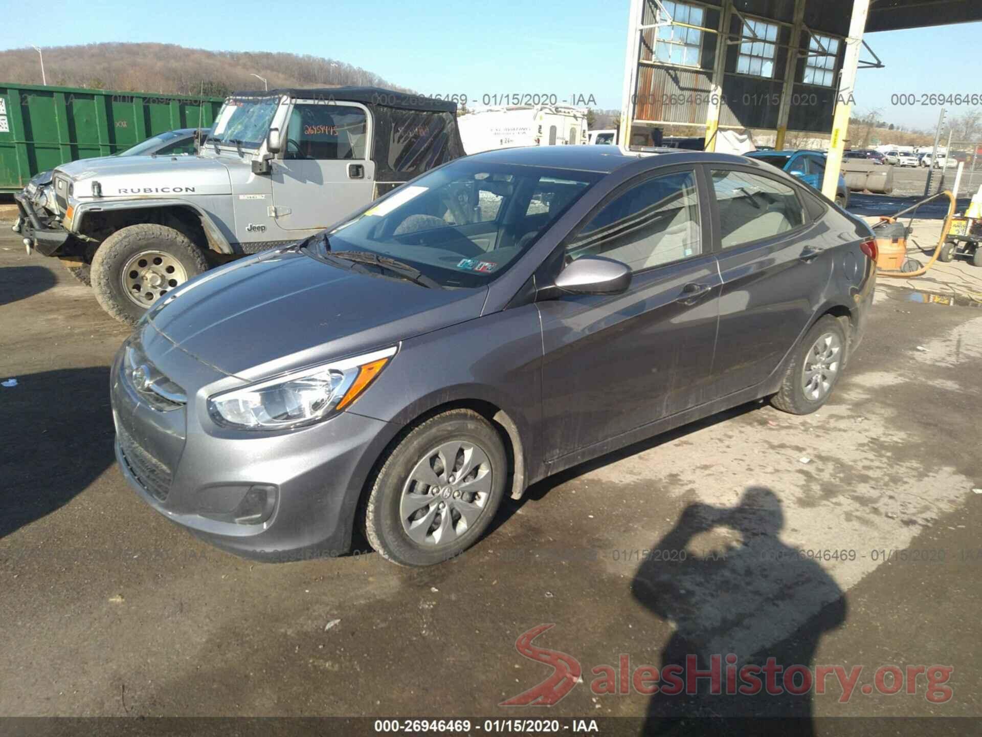 KMHCT4AE3GU111789 2016 HYUNDAI ACCENT