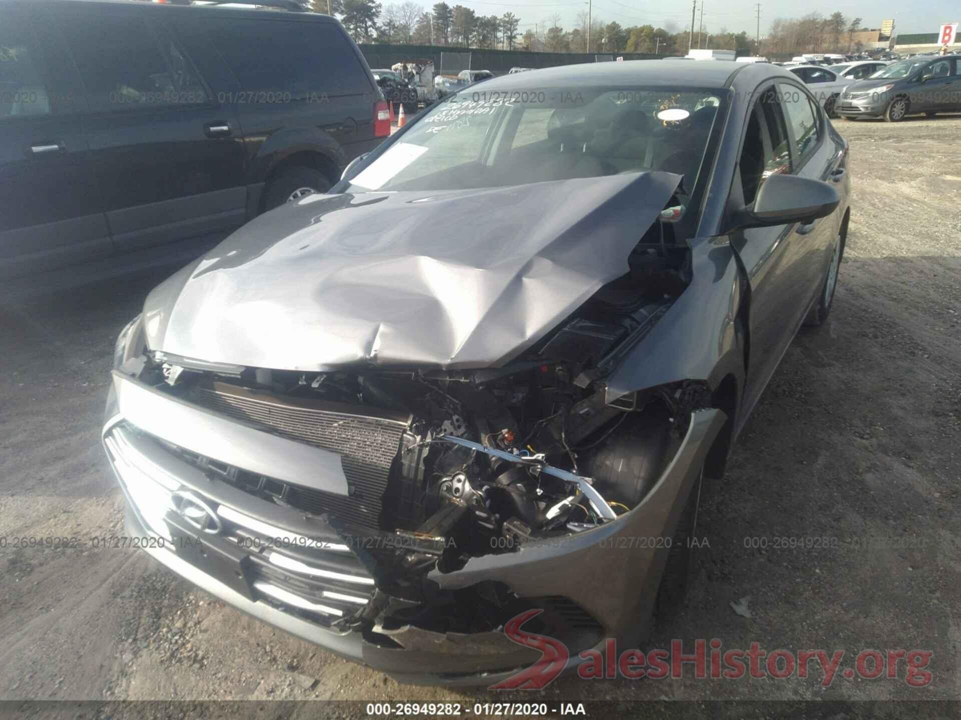 5NPD74LF5JH393258 2018 HYUNDAI ELANTRA