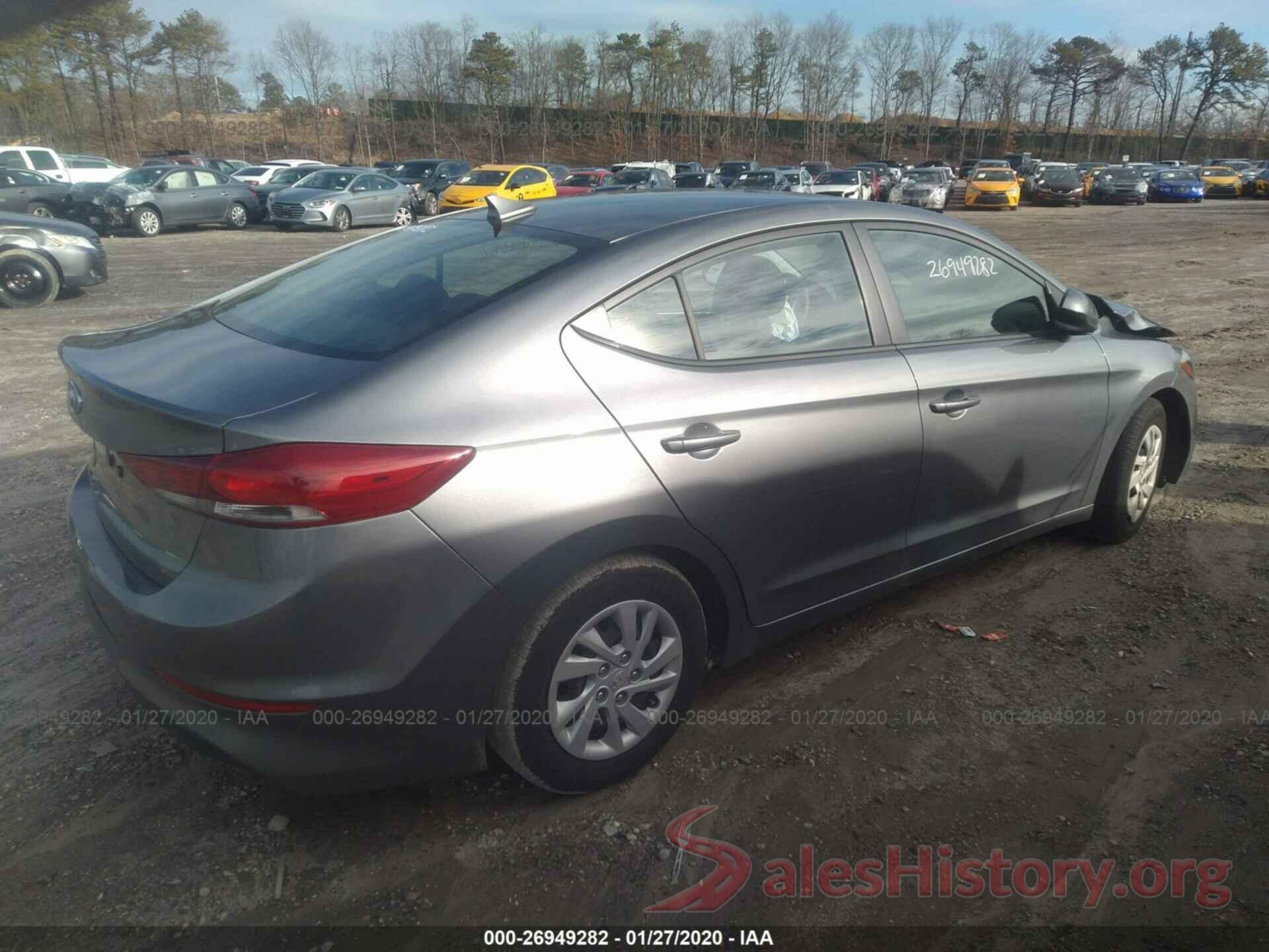 5NPD74LF5JH393258 2018 HYUNDAI ELANTRA