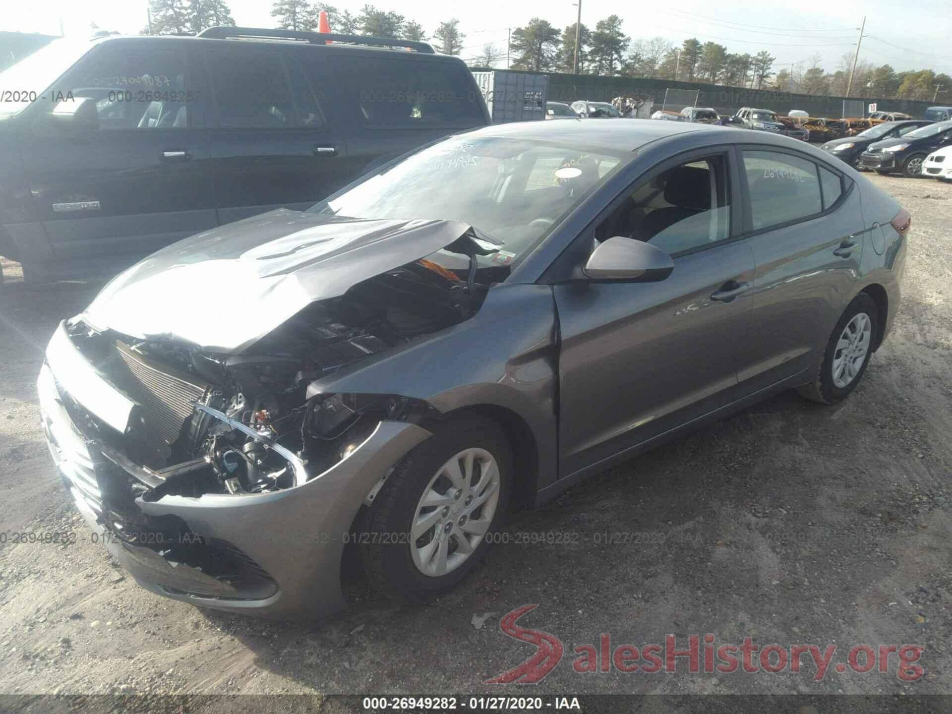 5NPD74LF5JH393258 2018 HYUNDAI ELANTRA