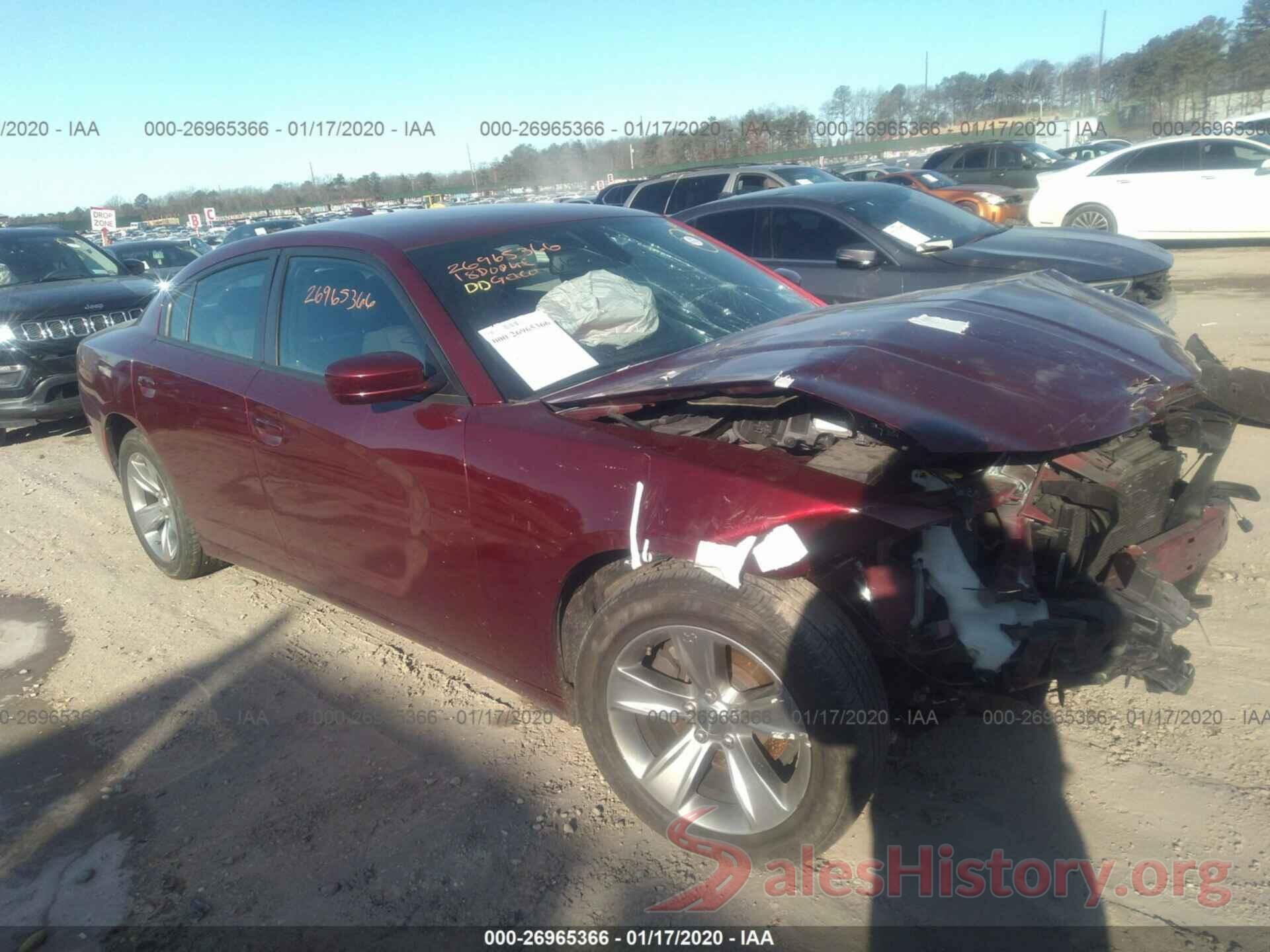 2C3CDXHG0JH169366 2018 DODGE CHARGER