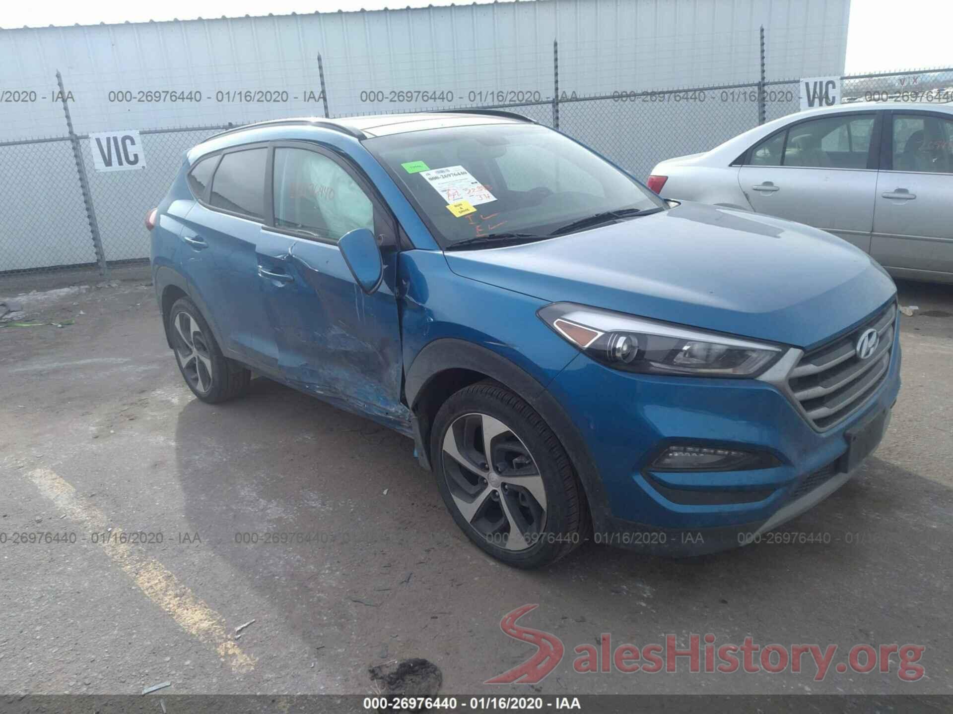 KM8J3CA2XJU791835 2018 HYUNDAI TUCSON