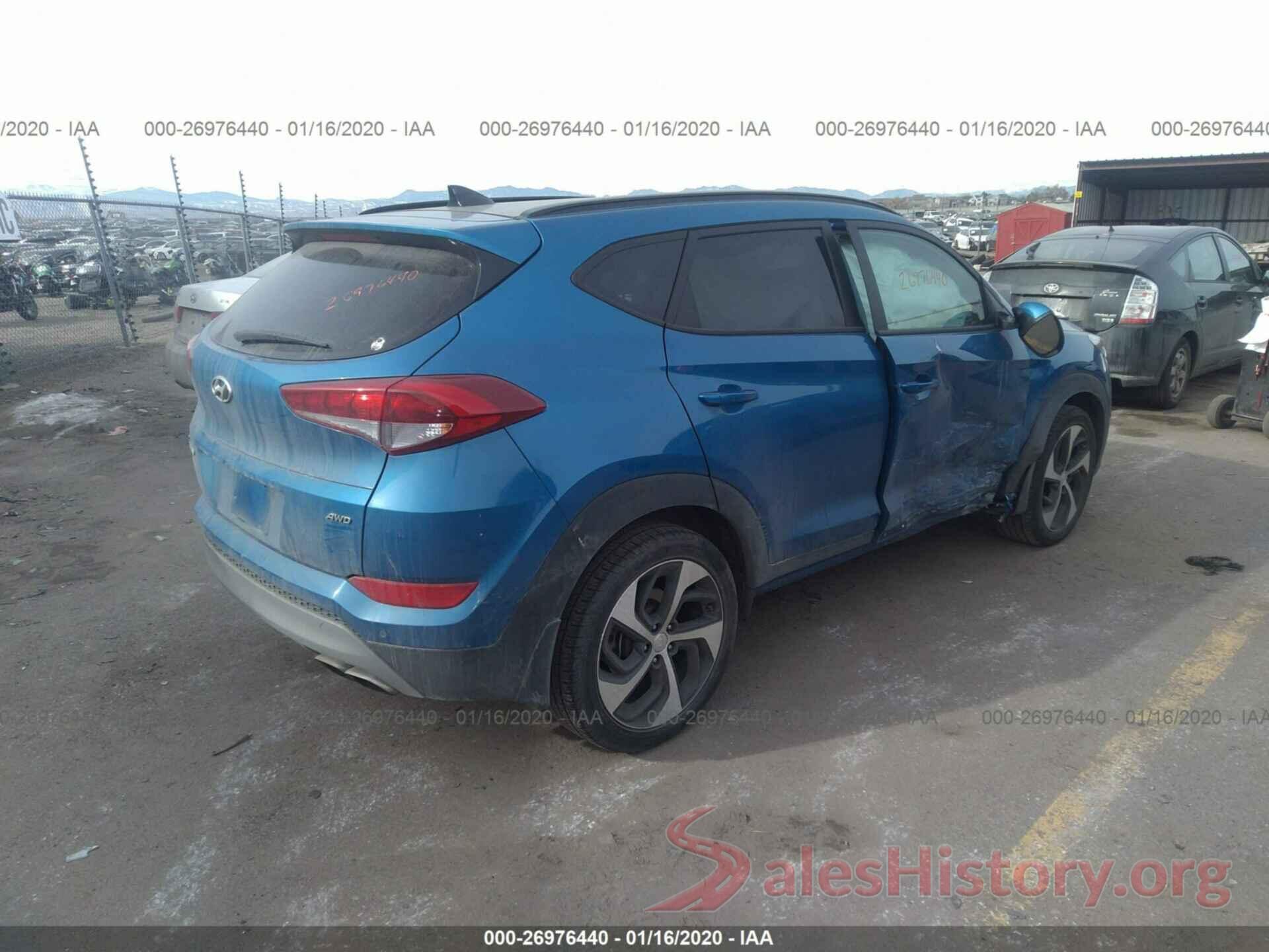 KM8J3CA2XJU791835 2018 HYUNDAI TUCSON