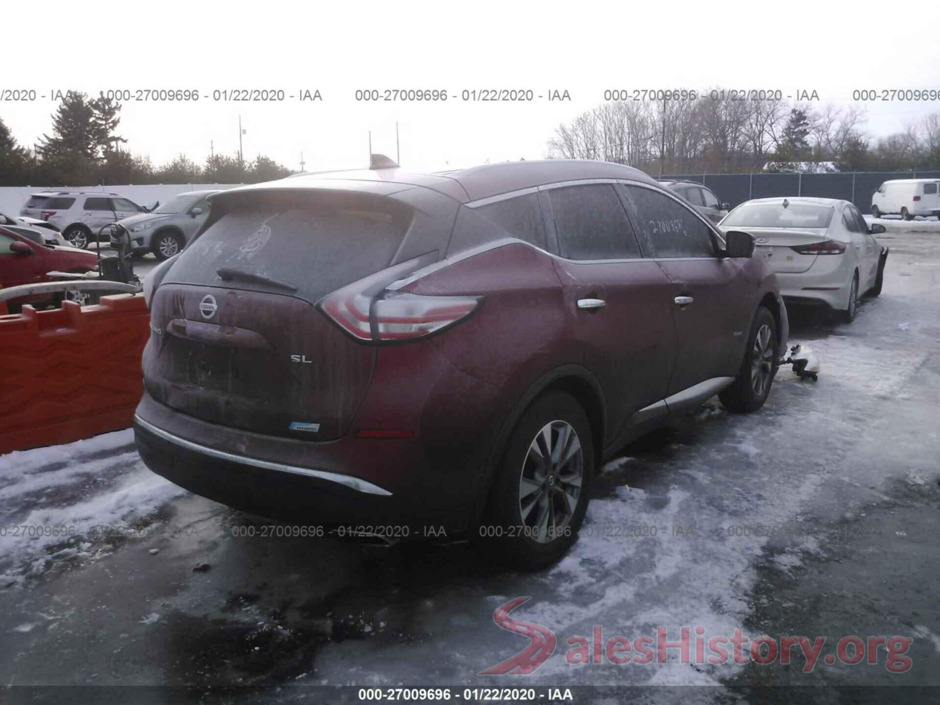 5N1CZ2MG5GN150975 2016 NISSAN MURANO