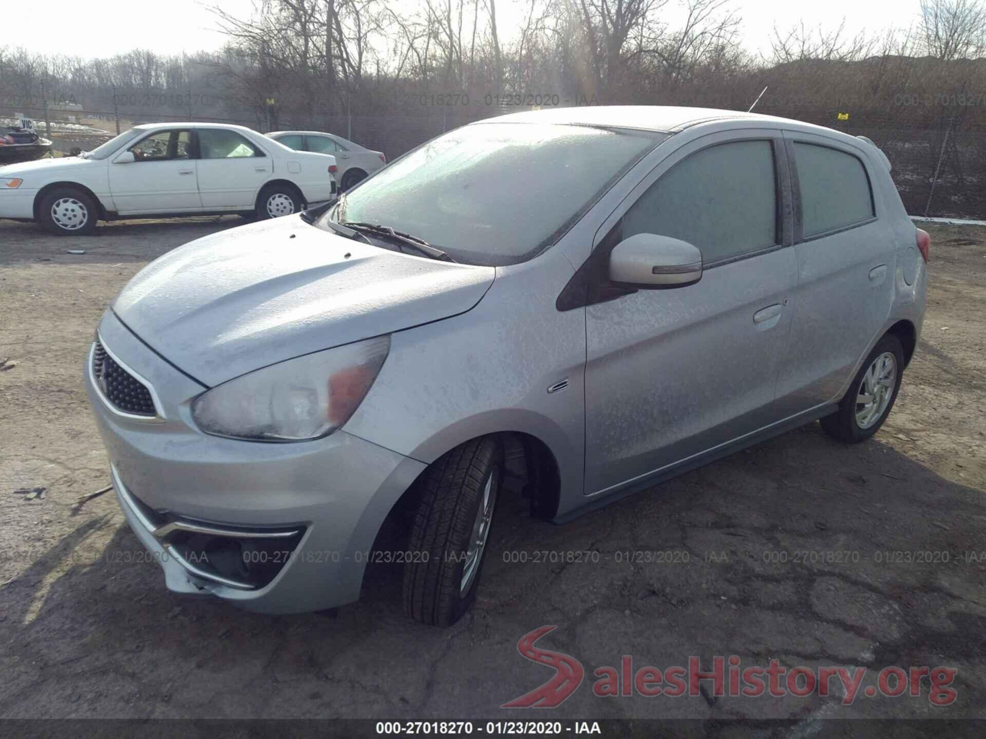 ML32A4HJ4KH006126 2019 MITSUBISHI MIRAGE